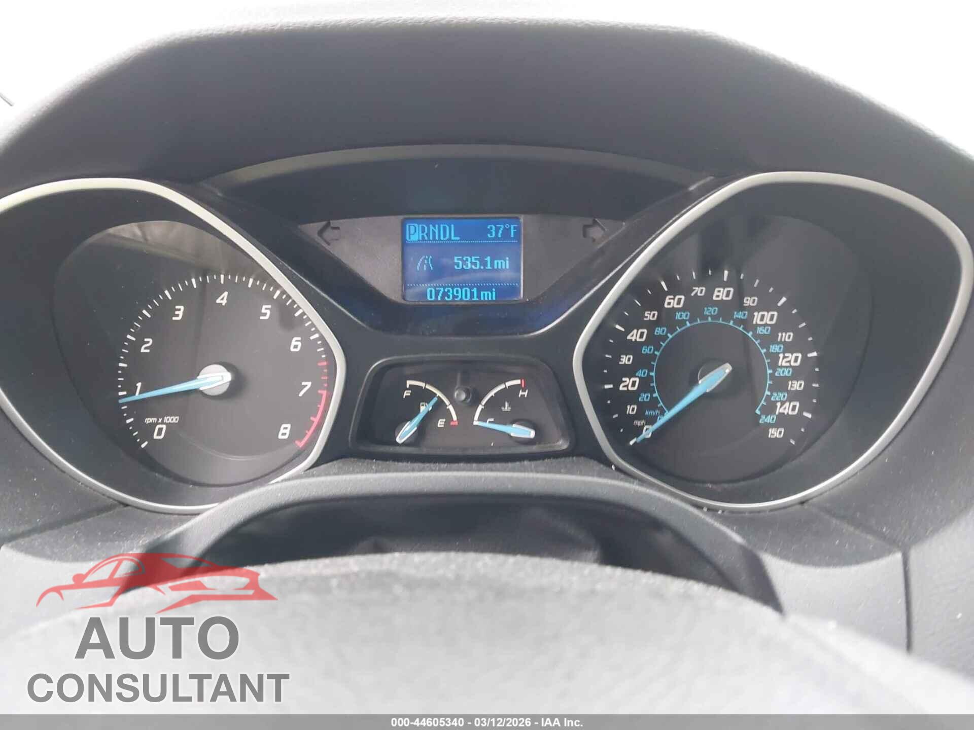 FORD FOCUS 2012 - 1FAHP3E22CL253825