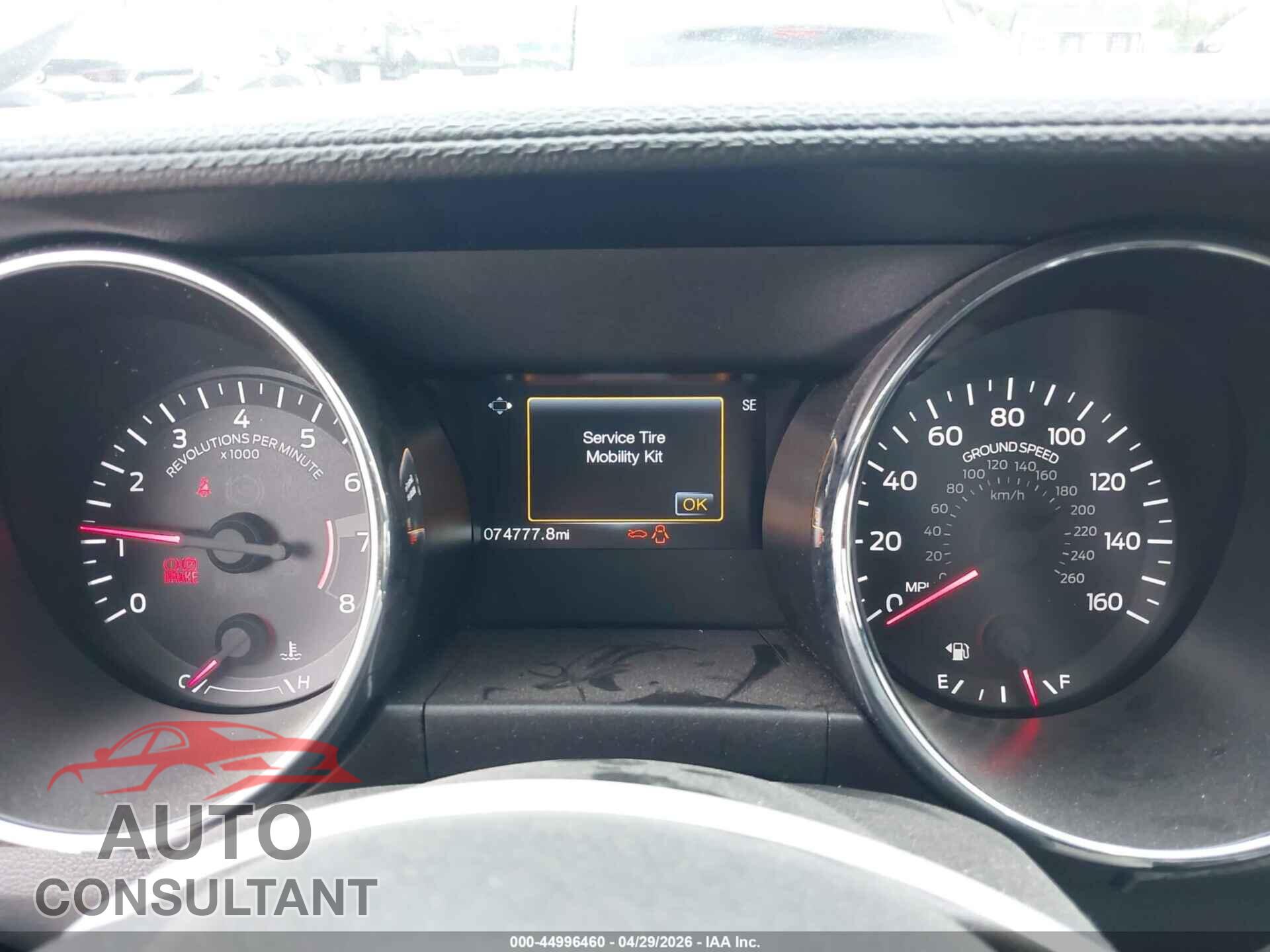 FORD MUSTANG 2015 - 1FA6P8TH2F5374584