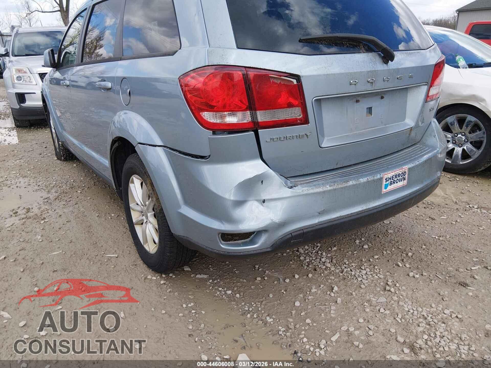DODGE JOURNEY 2013 - 3C4PDCBB7DT723792