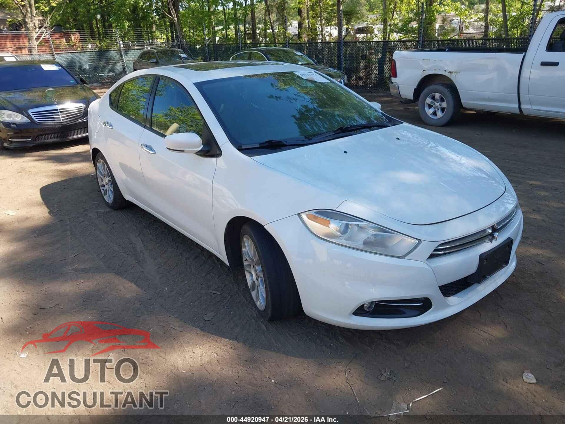 DODGE DART 2014 - 1C3CDFCB3ED677176