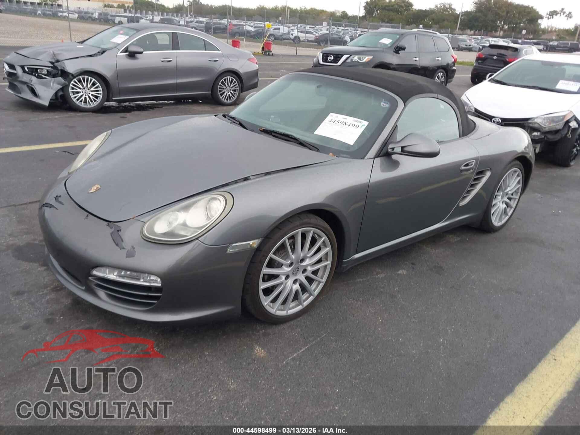PORSCHE BOXSTER 2010 - WP0CA2A86AS710309