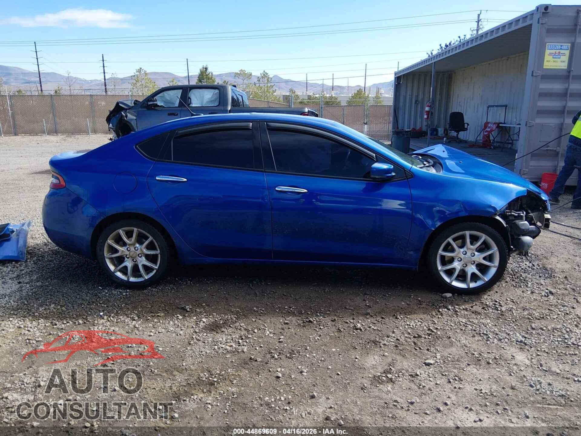 DODGE DART 2013 - 1C3CDFCA9DD304861