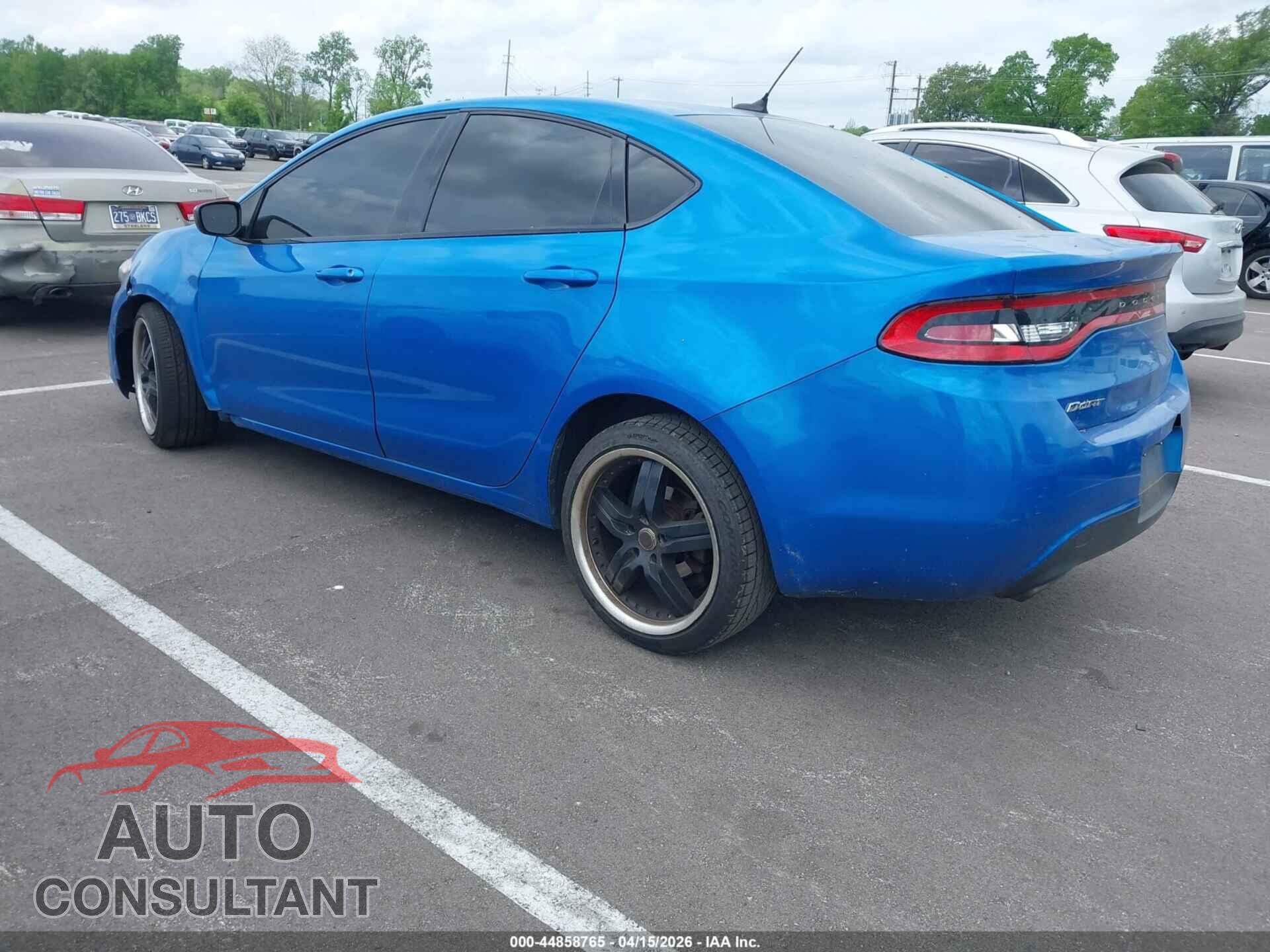 DODGE DART 2015 - 1C3CDFBBXFD435519