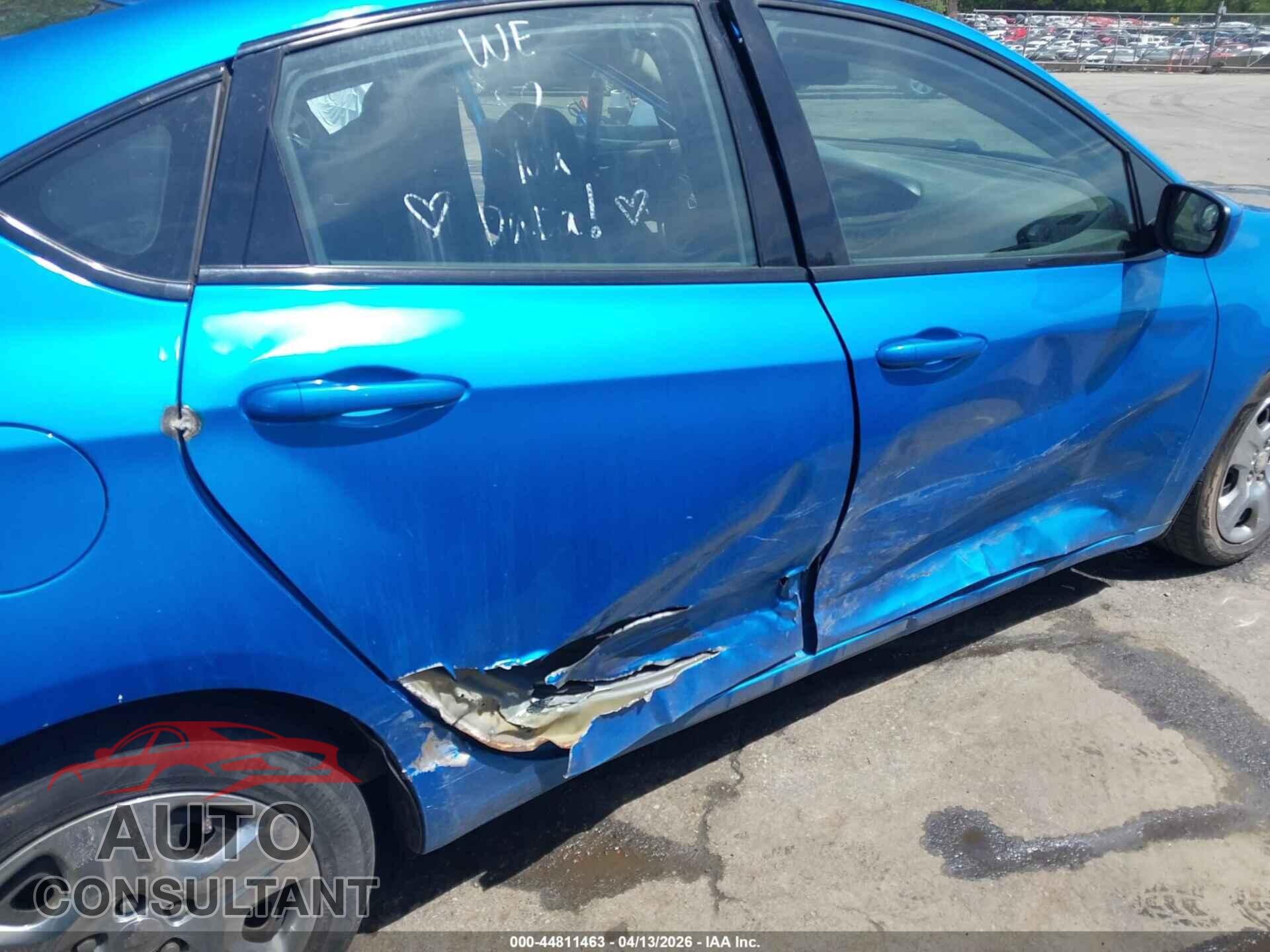 DODGE DART 2015 - 1C3CDFAA9FD181634