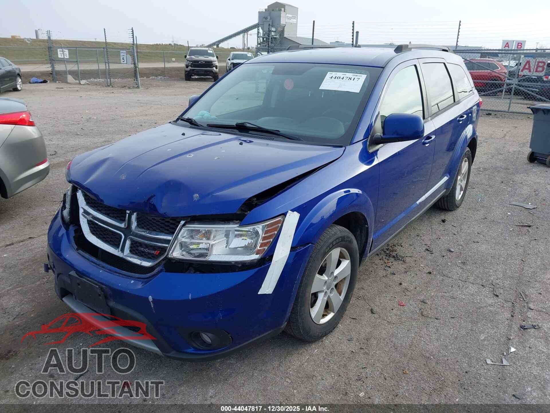 DODGE JOURNEY 2012 - 3C4PDCBG7CT297404