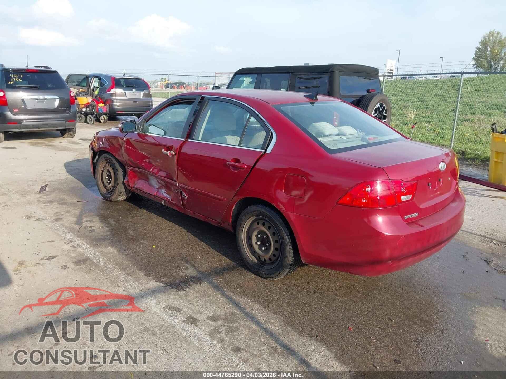 KIA OPTIMA 2010 - KNAGG4A87A5450820