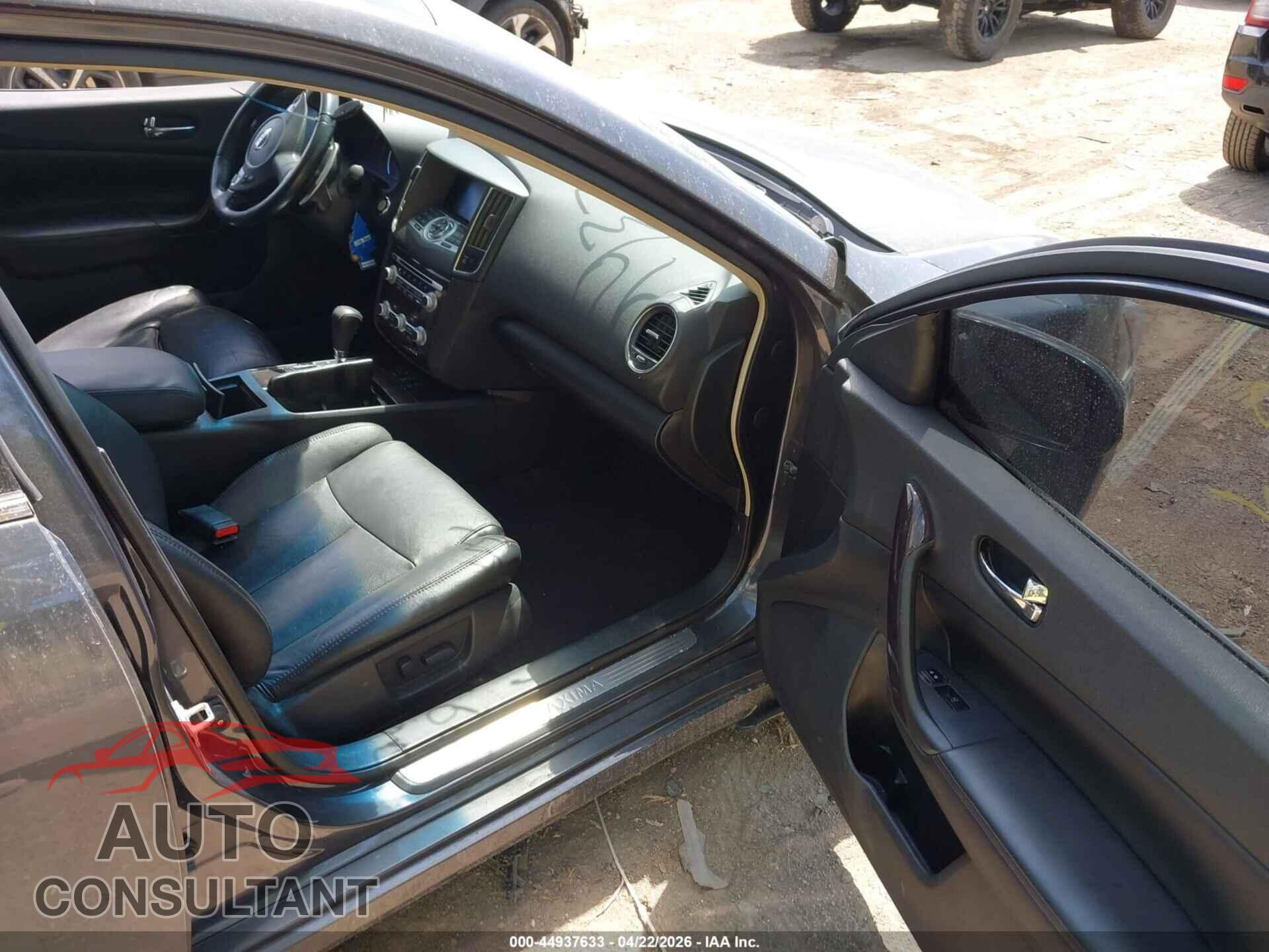 NISSAN MAXIMA 2012 - 1N4AA5AP1CC839481