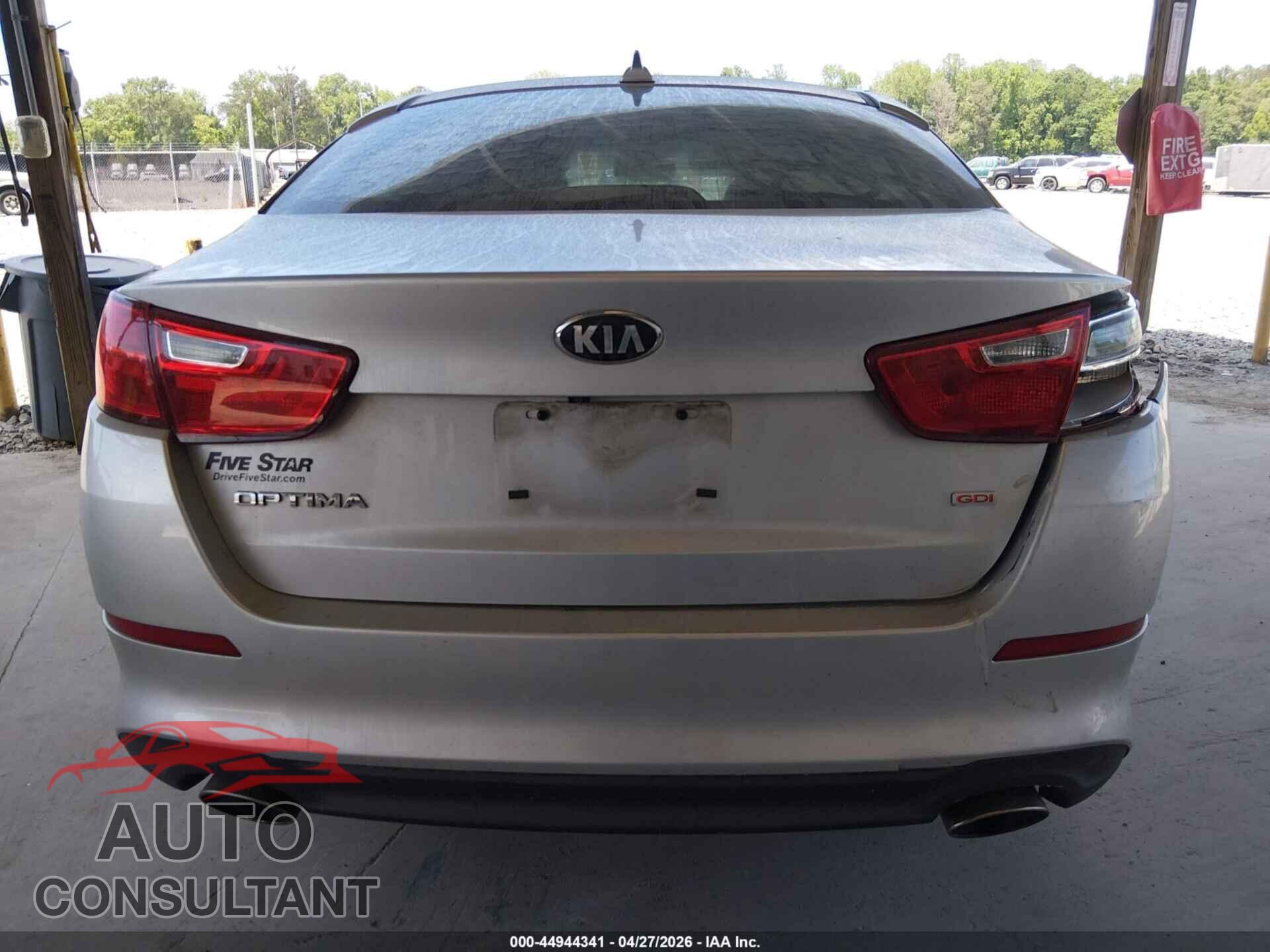 KIA OPTIMA 2014 - KNAGM4A75E5467671