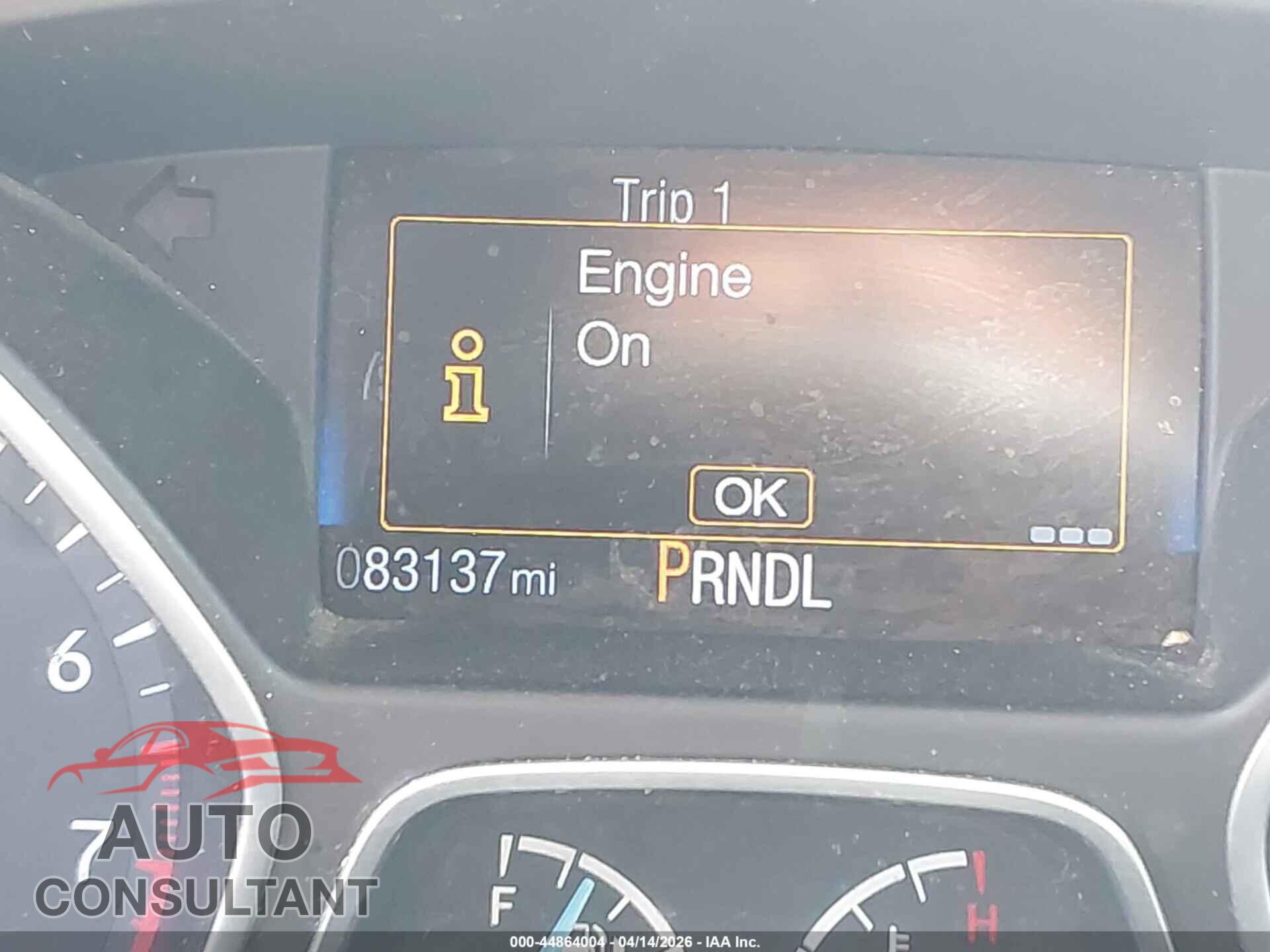 FORD FOCUS 2016 - 1FADP3E22GL293813