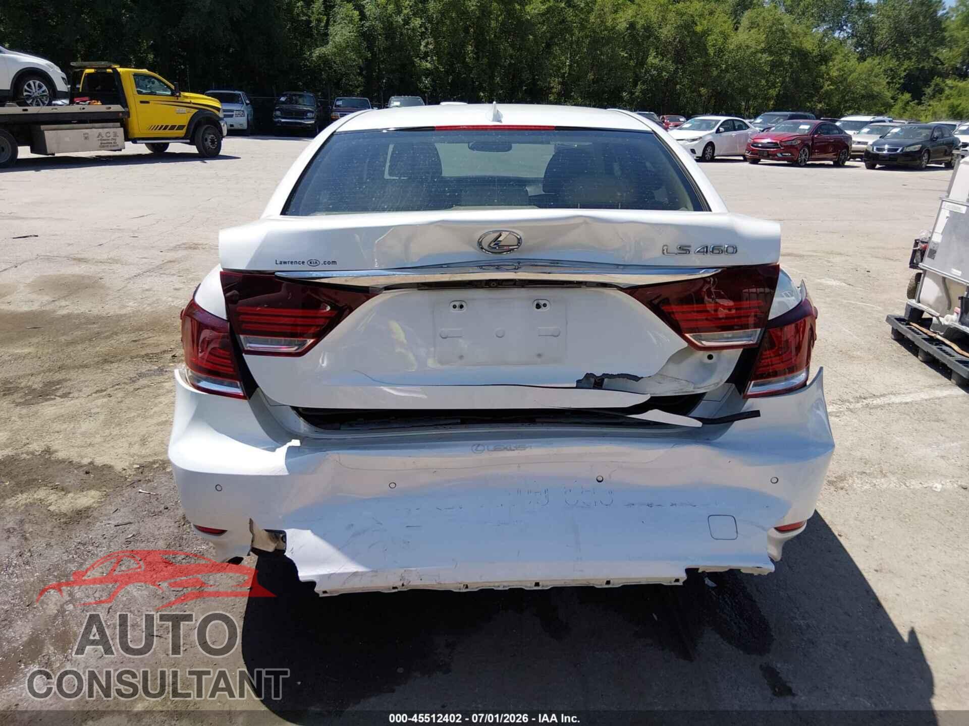 LEXUS LS 460 2014 - JTHBL5EF4E5128003