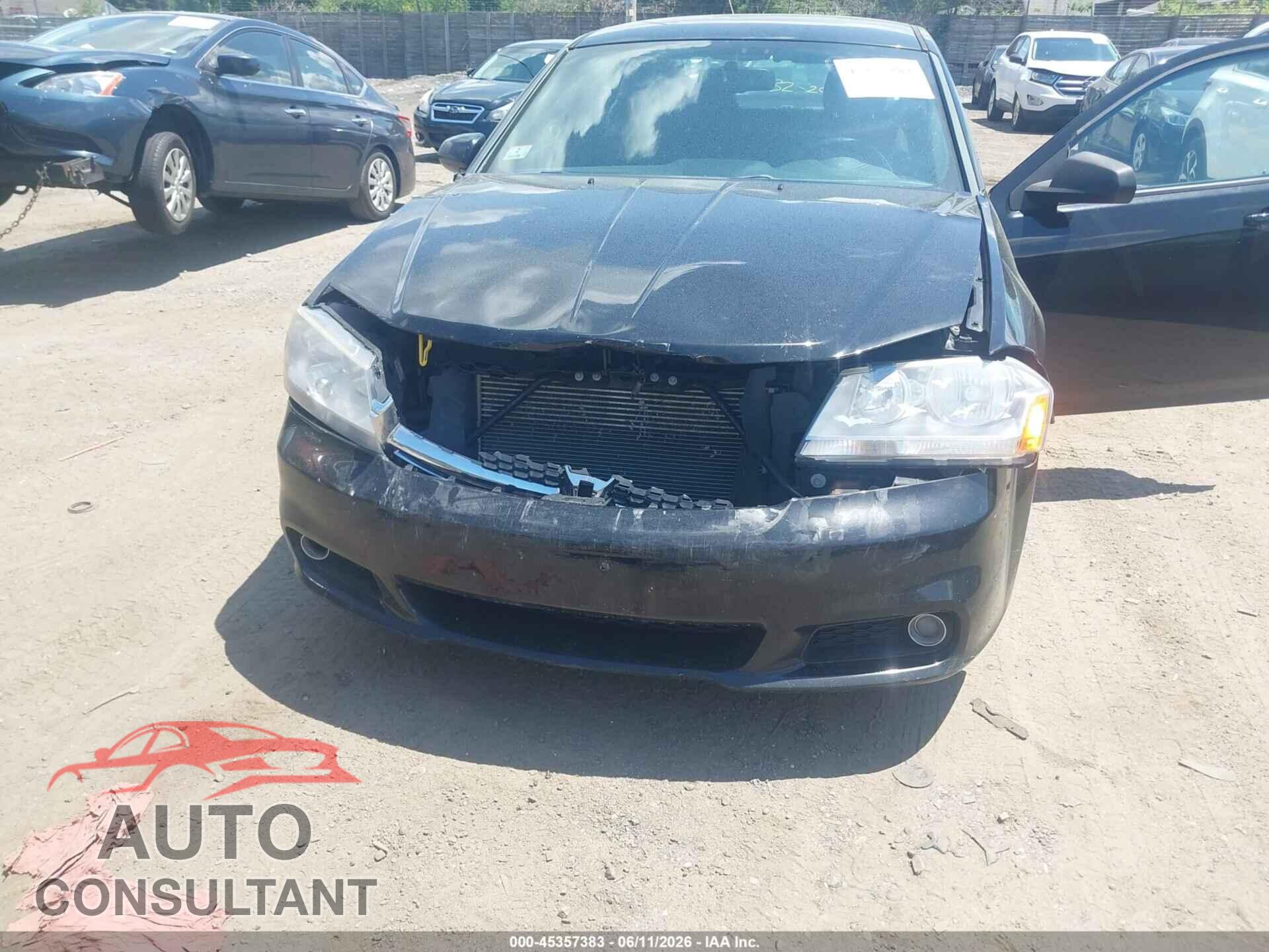 DODGE AVENGER 2014 - 1C3CDZCB8EN190373