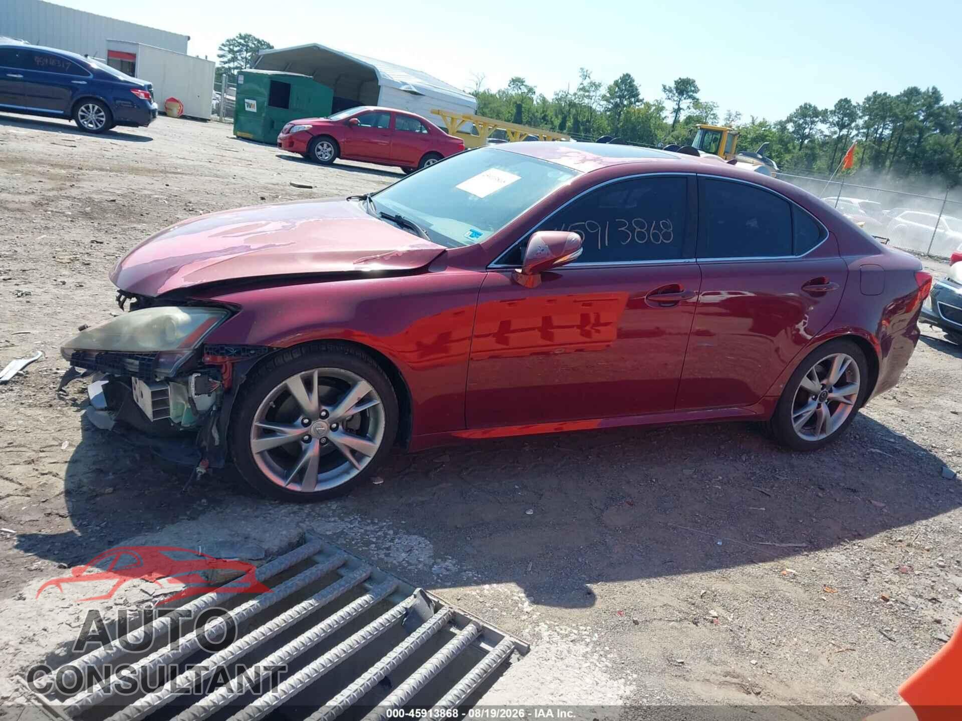 LEXUS IS 250 2010 - JTHBF5C29A5126734