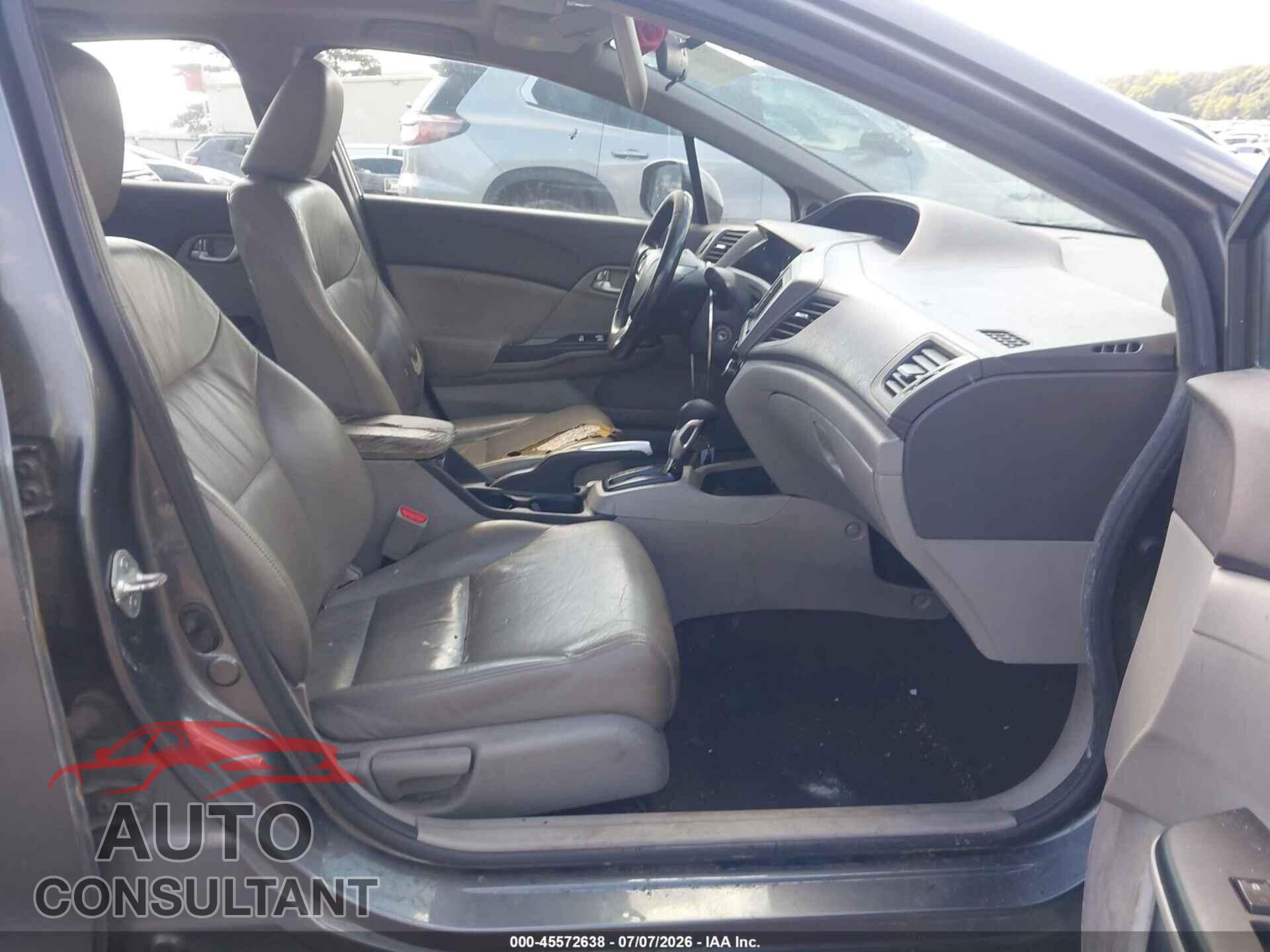 HONDA CIVIC 2012 - 19XFB2F90CE040239