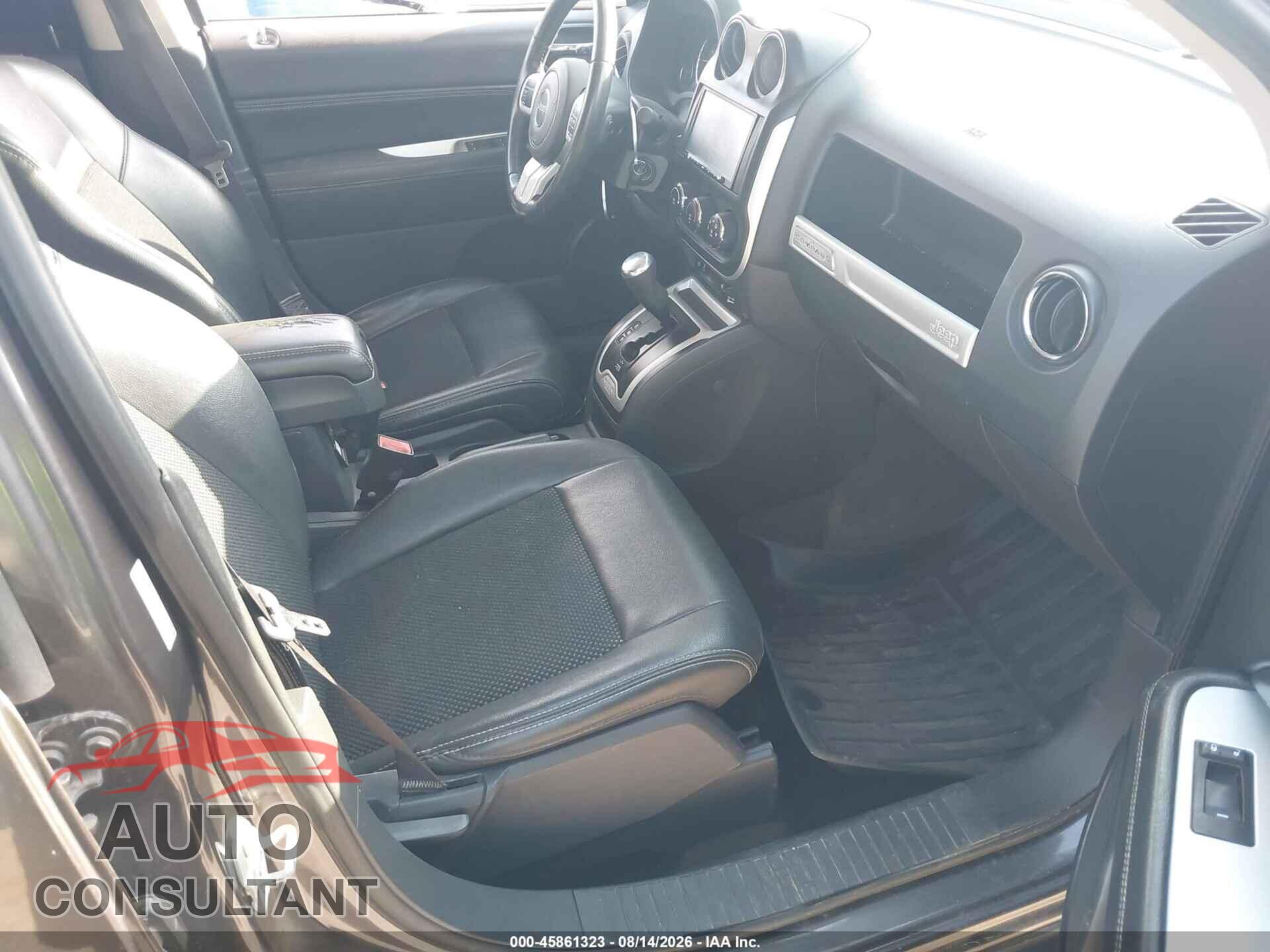JEEP COMPASS 2017 - 1C4NJDEB4HD151125