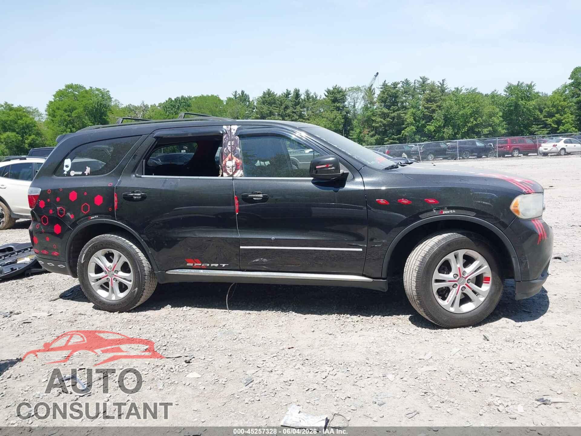 DODGE DURANGO 2013 - 1C4RDJAG9DC669143