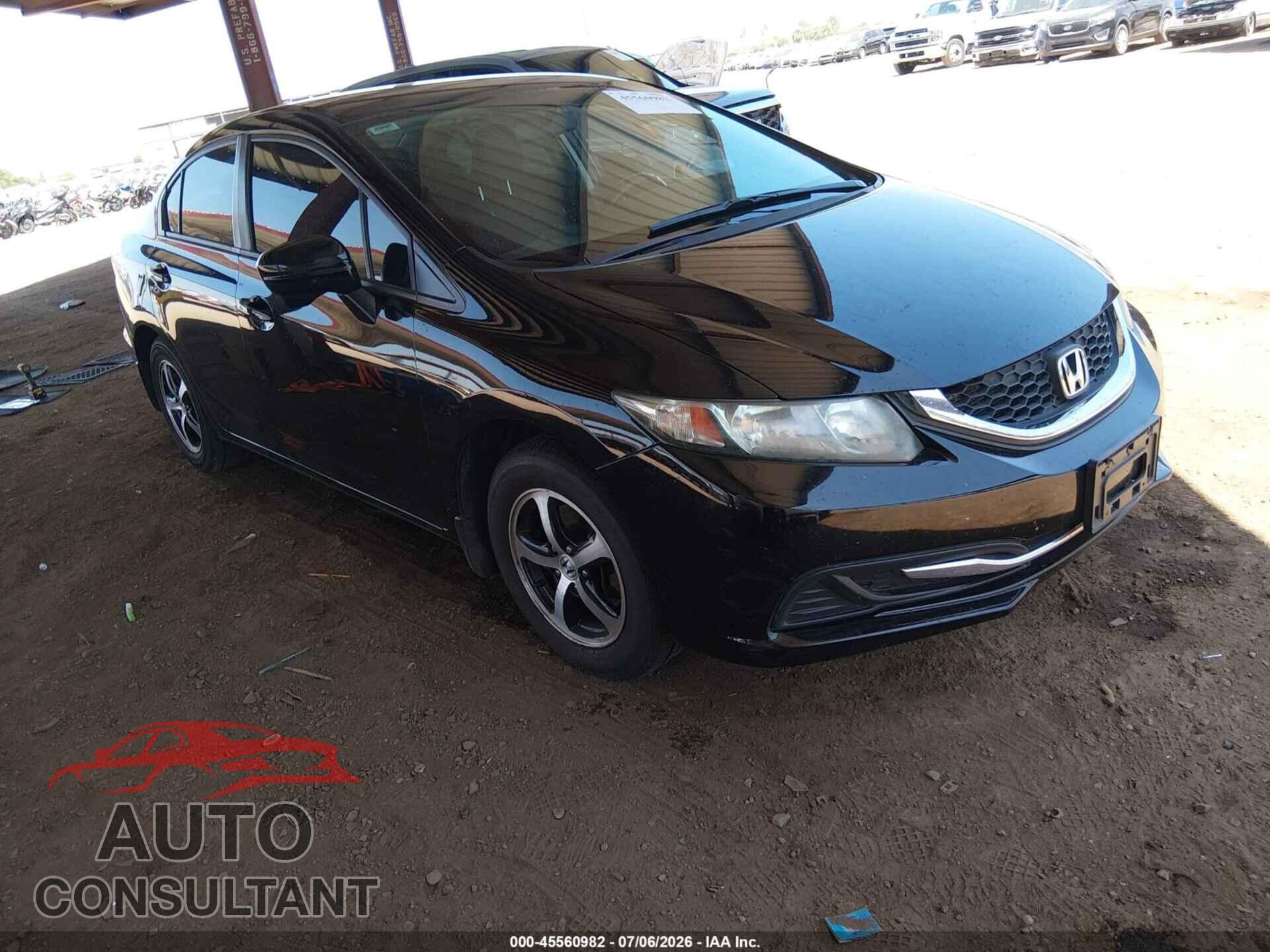HONDA CIVIC 2015 - 2HGFB2F78FH543722