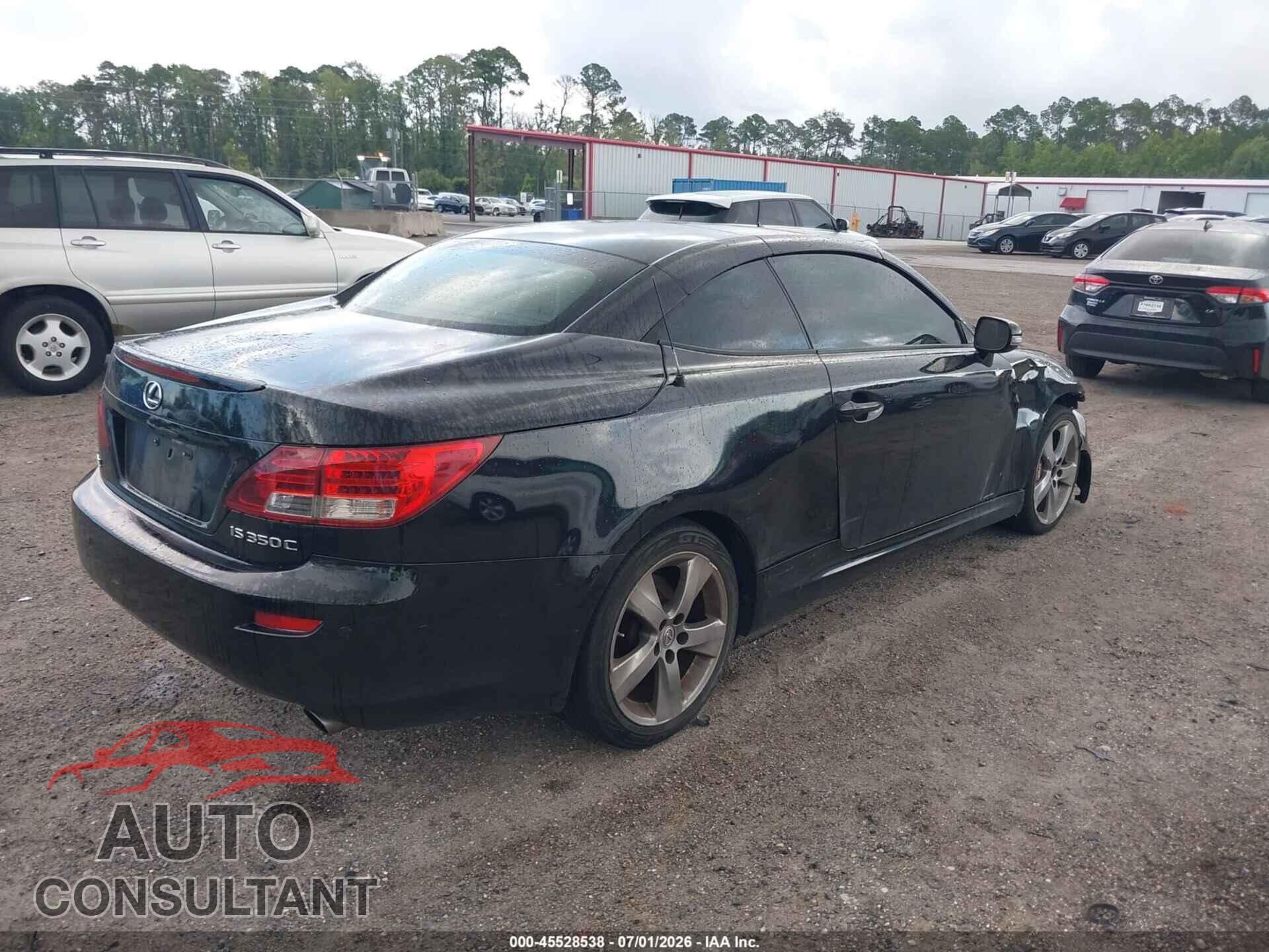 LEXUS IS 350C 2010 - JTHFE2C26A2504836