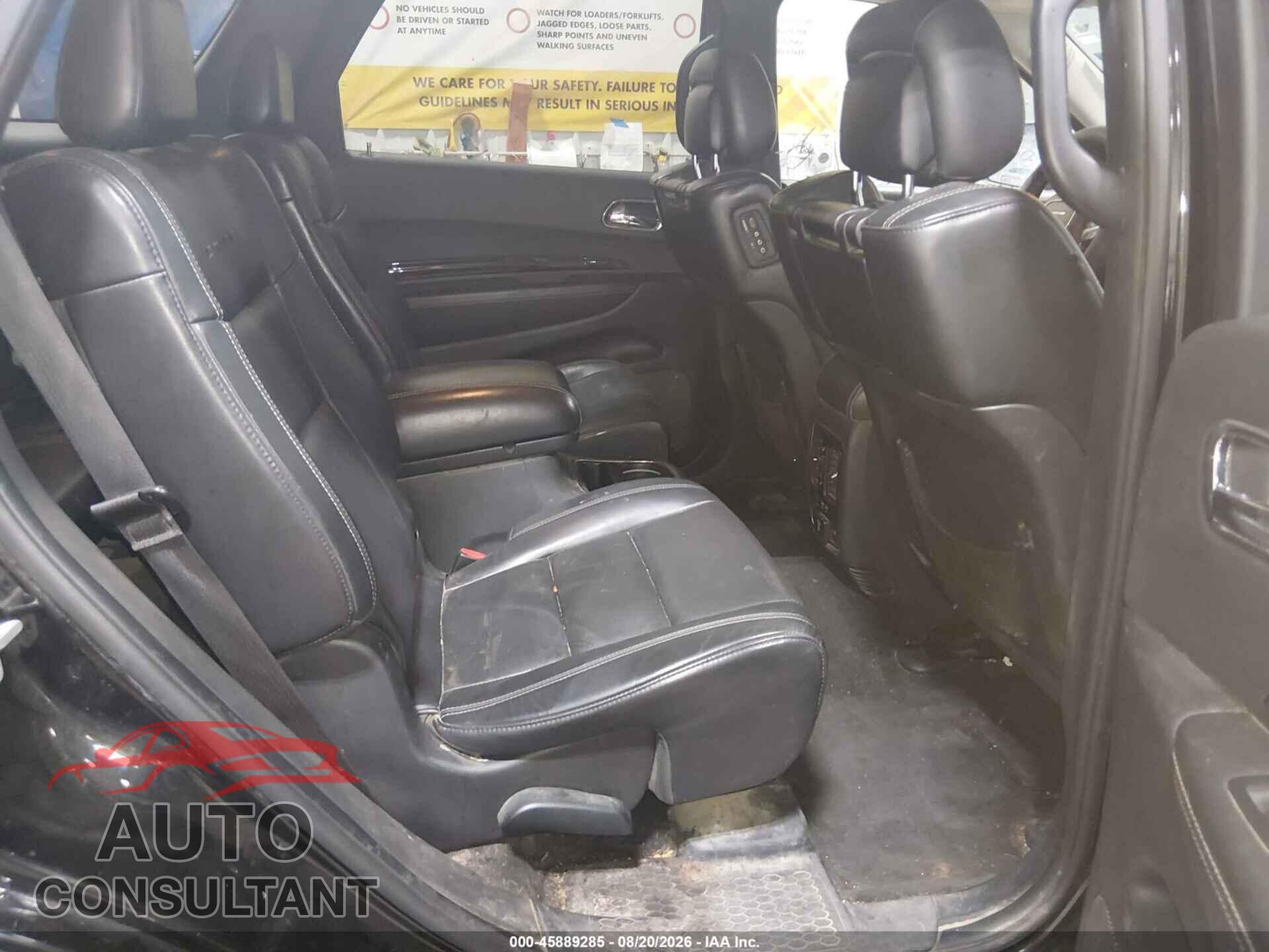 DODGE DURANGO 2014 - 1C4SDJET9EC976970