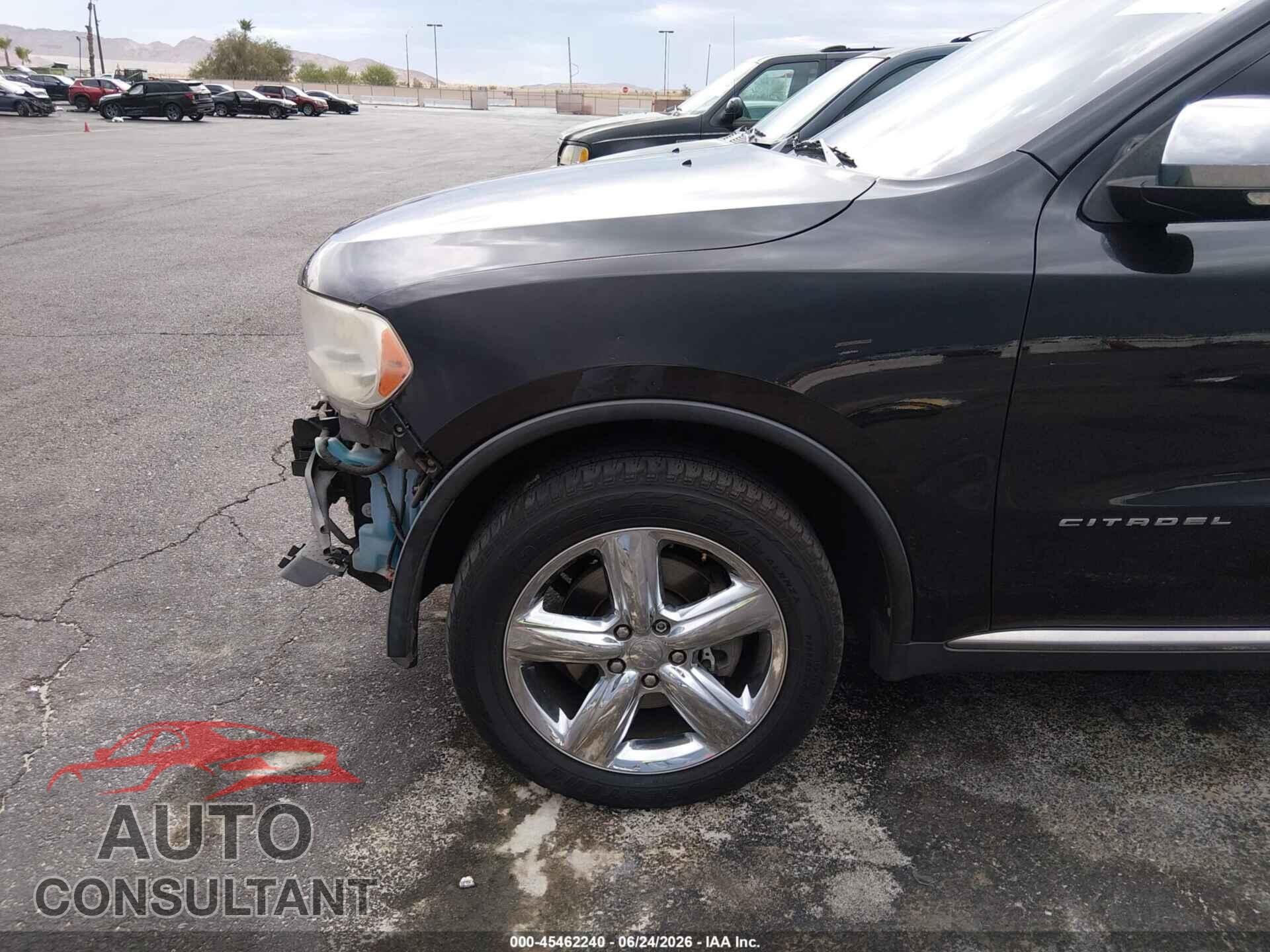 DODGE DURANGO 2012 - 1C4RDJEG9CC321108