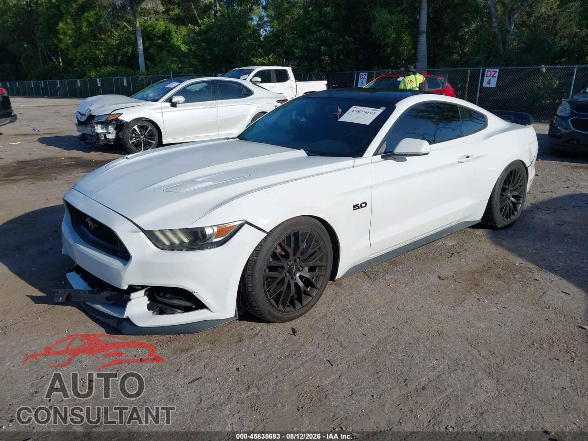 FORD MUSTANG 2017 - 1FA6P8CF2H5301636