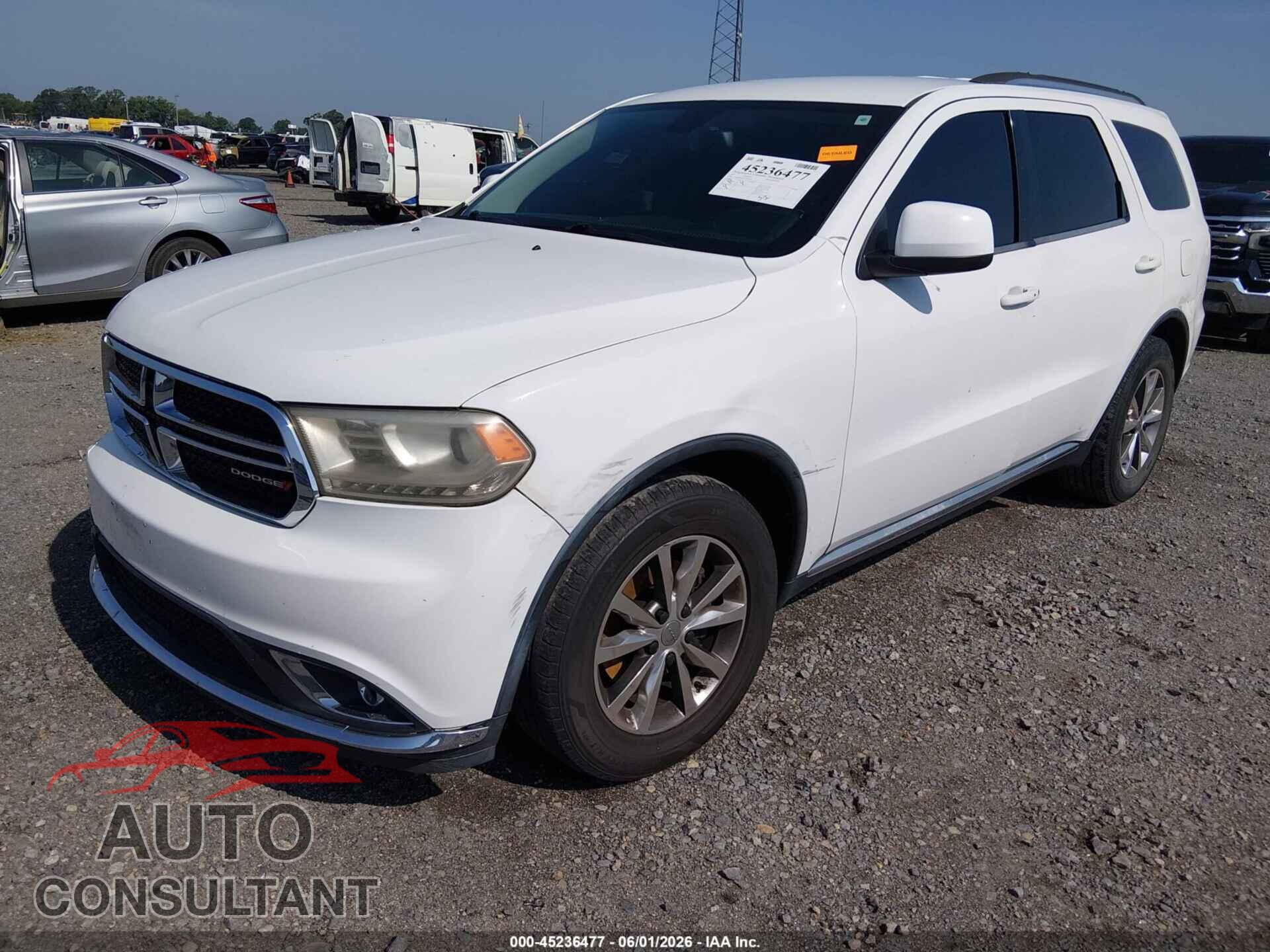 DODGE DURANGO 2015 - 1C4RDHDG2FC740299