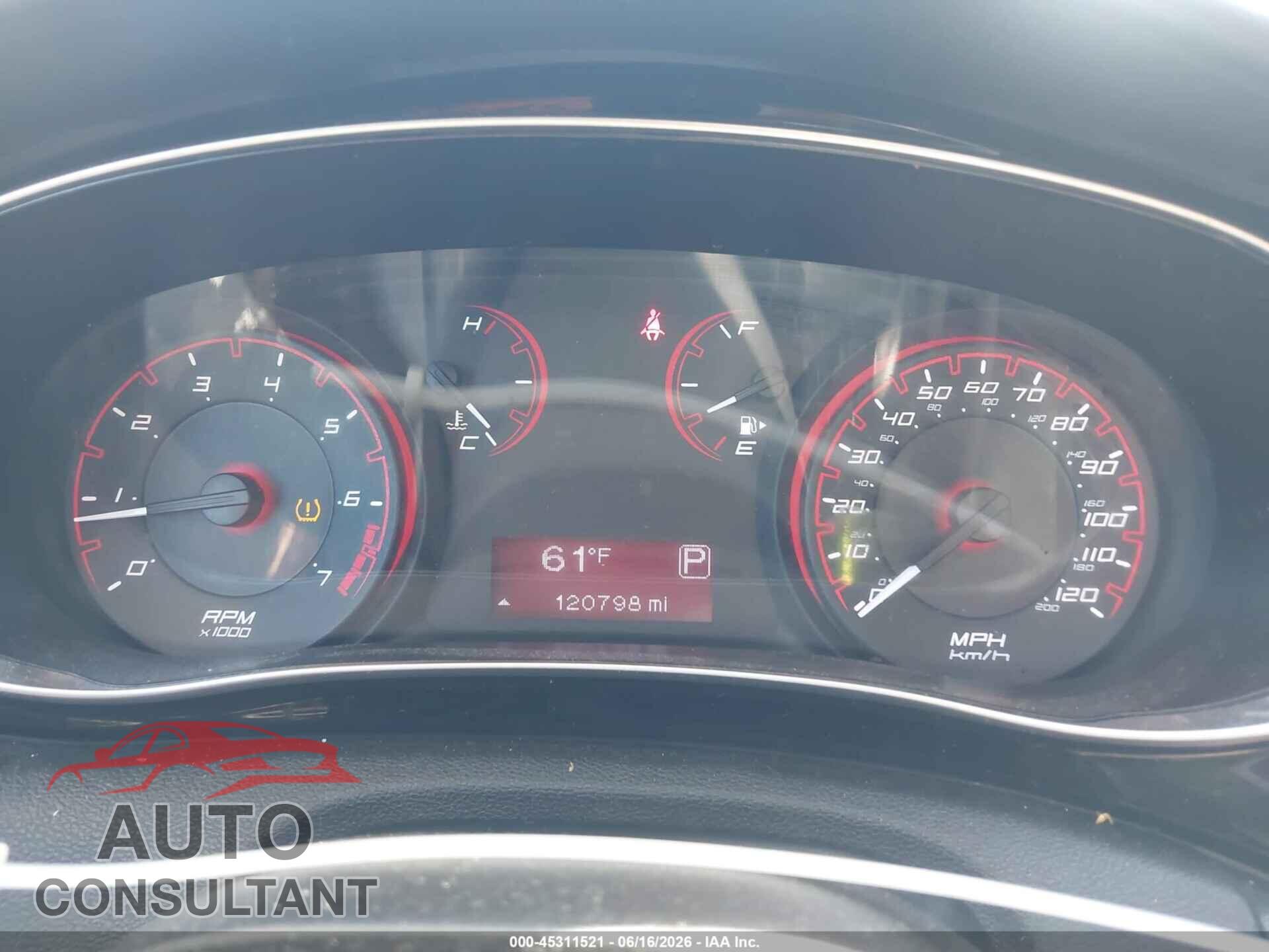 DODGE DART 2013 - 1C3CDFAAXDD331697