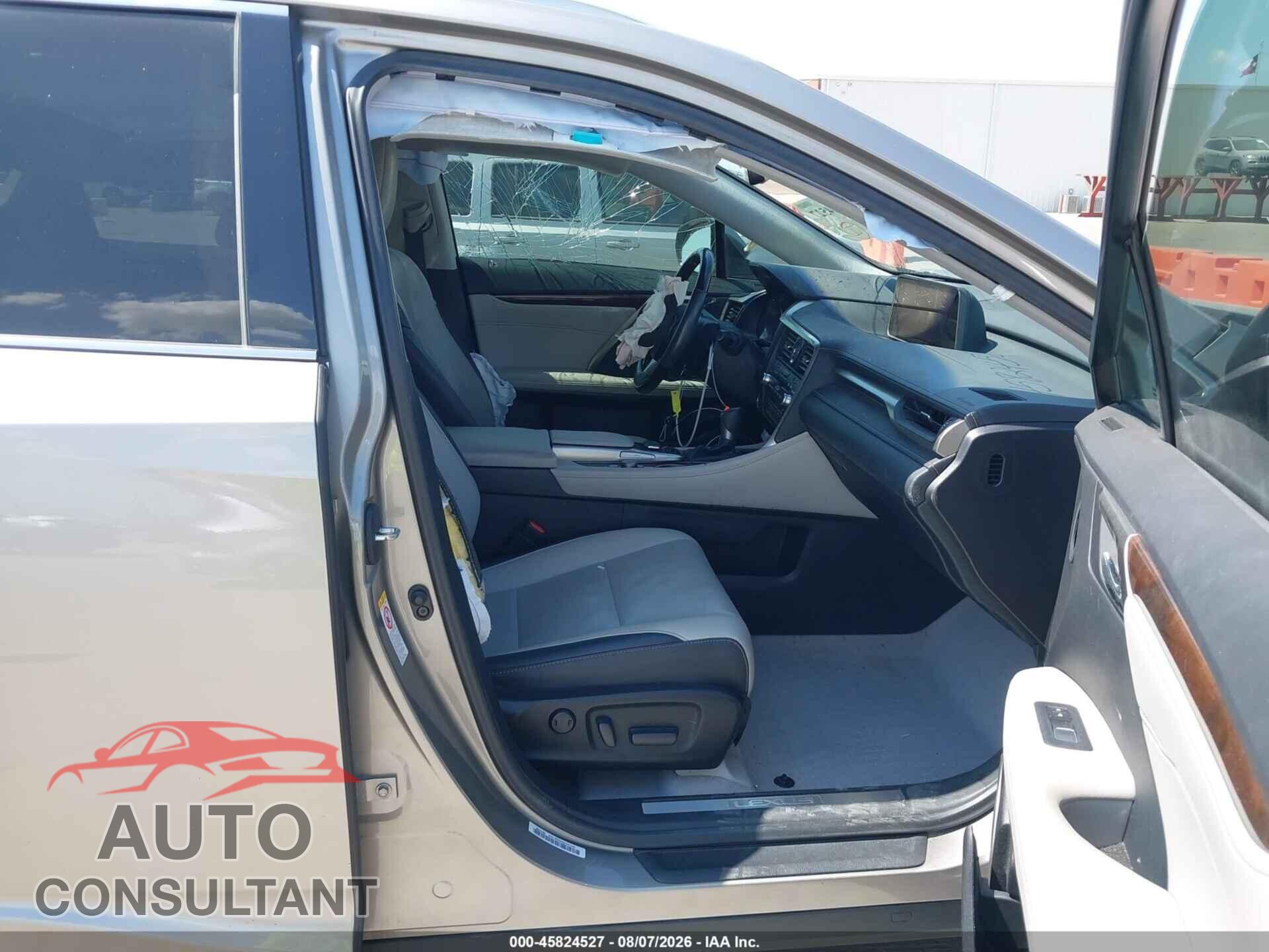 LEXUS RX 350 2017 - 2T2ZZMCA8HC055849