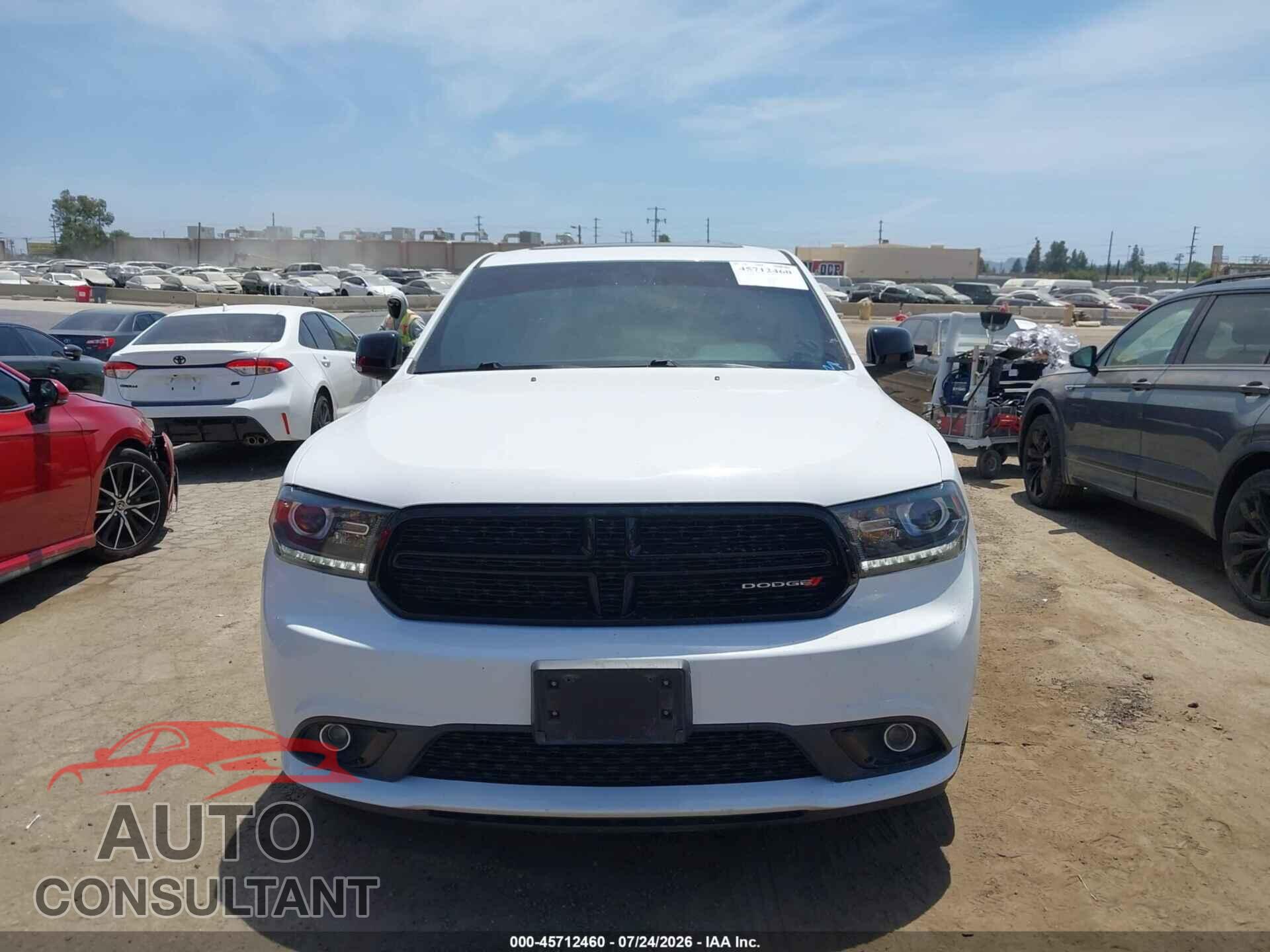 DODGE DURANGO 2017 - 1C4RDHDG1HC615085