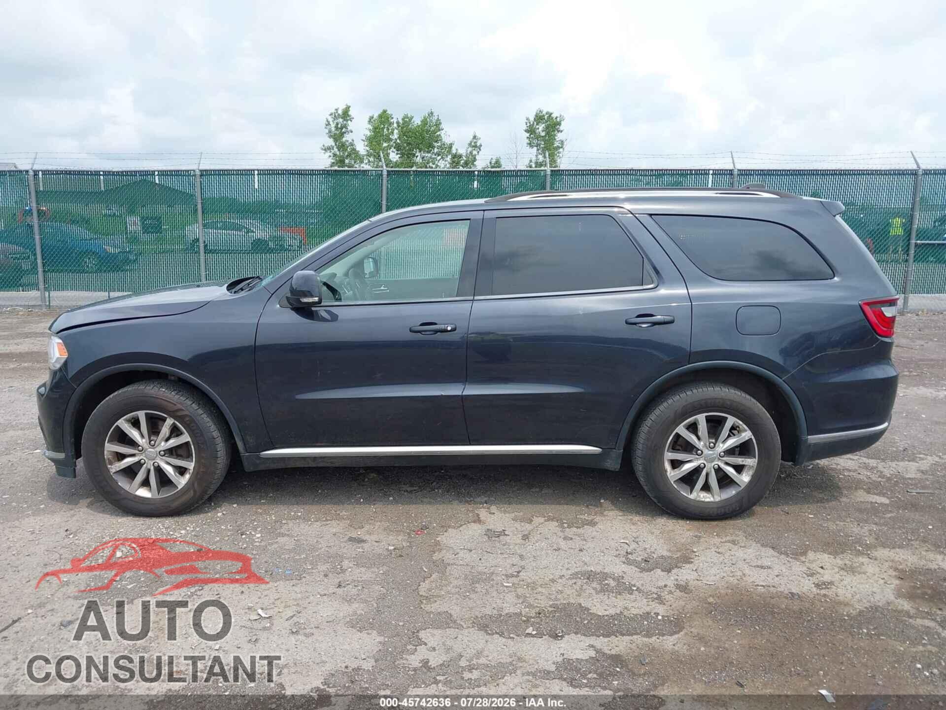 DODGE DURANGO 2016 - 1C4RDJDG8GC460153
