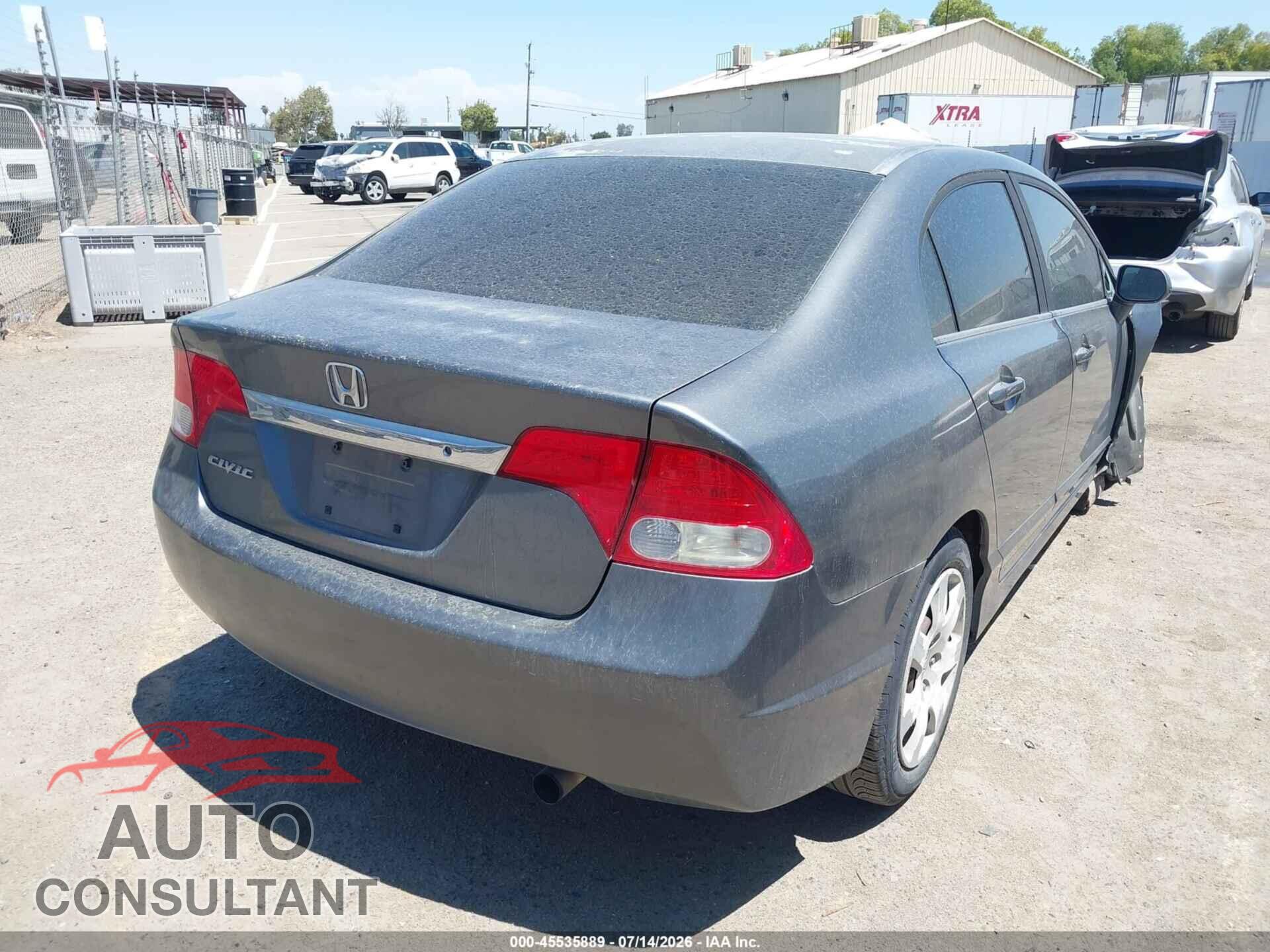 HONDA CIVIC 2010 - 19XFA1F53AE037617