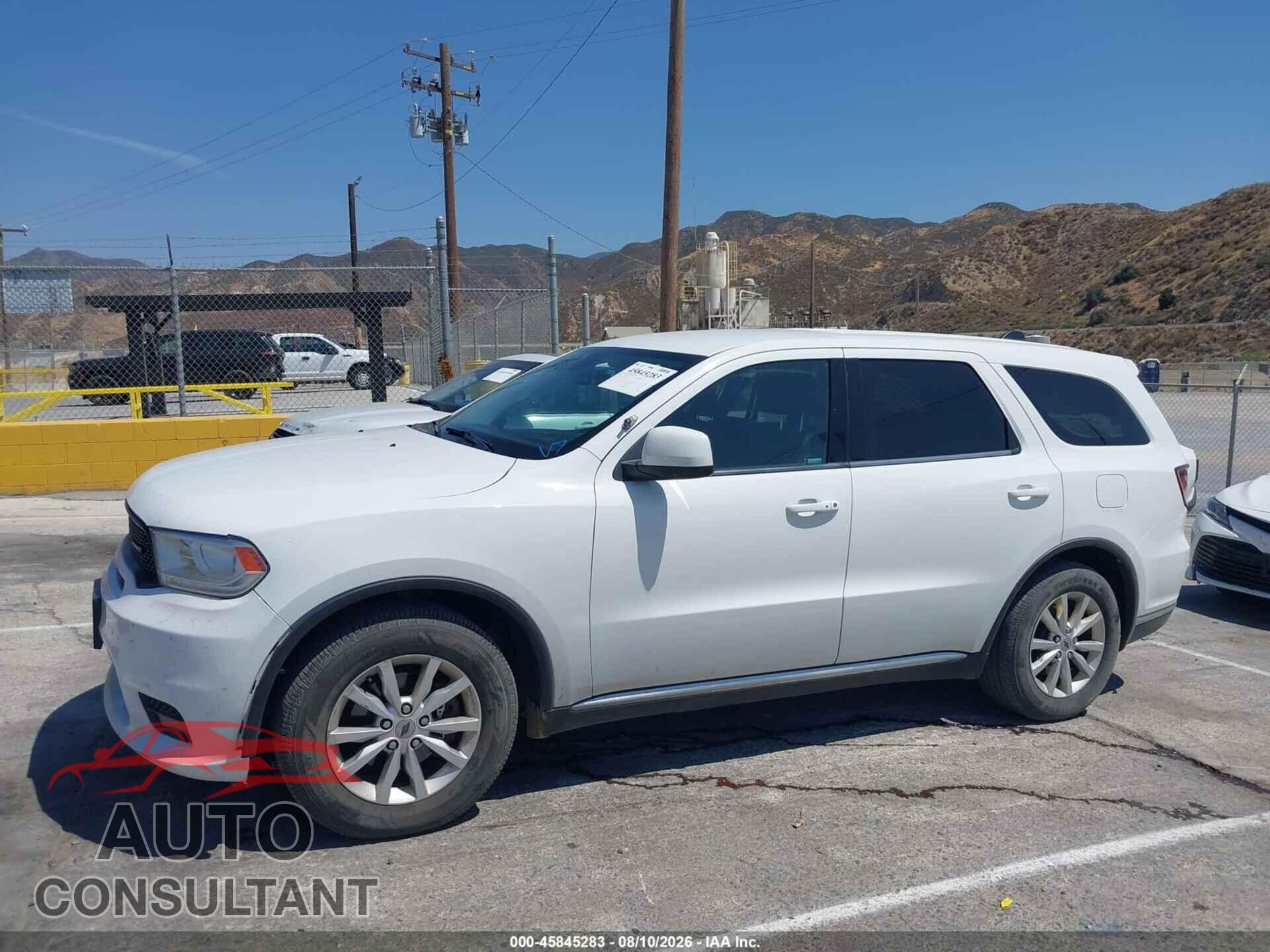 DODGE DURANGO 2019 - 1C4RDJFG3KC626813