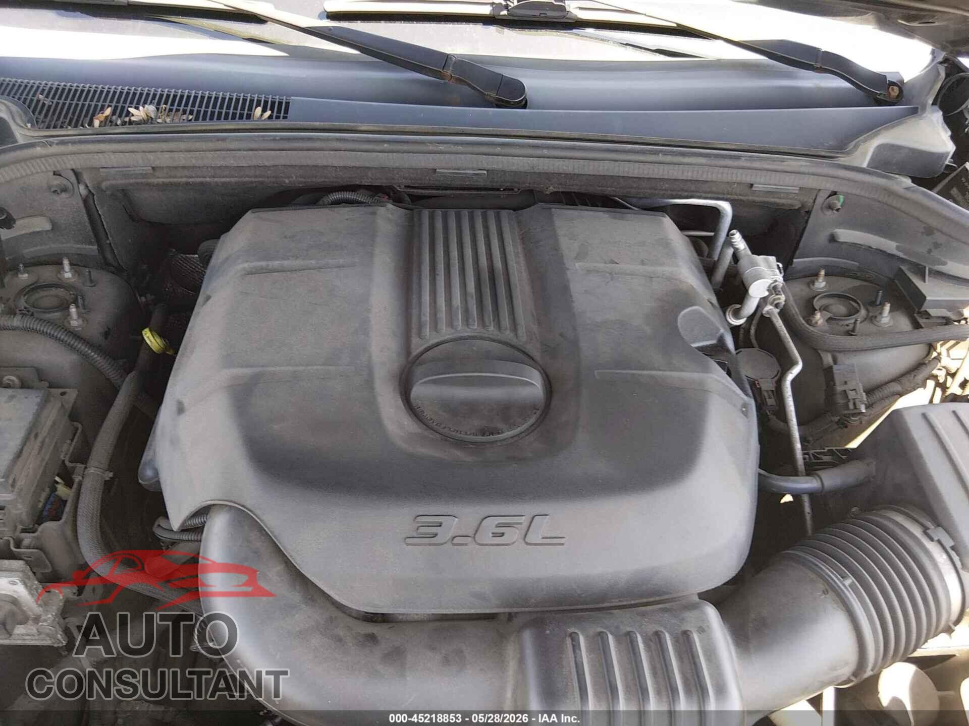 DODGE DURANGO 2011 - 1D4RE2GG6BC624199