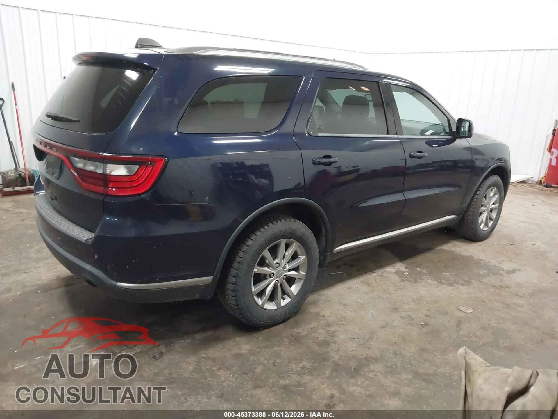 DODGE DURANGO 2017 - 1C4RDJAG9HC870157