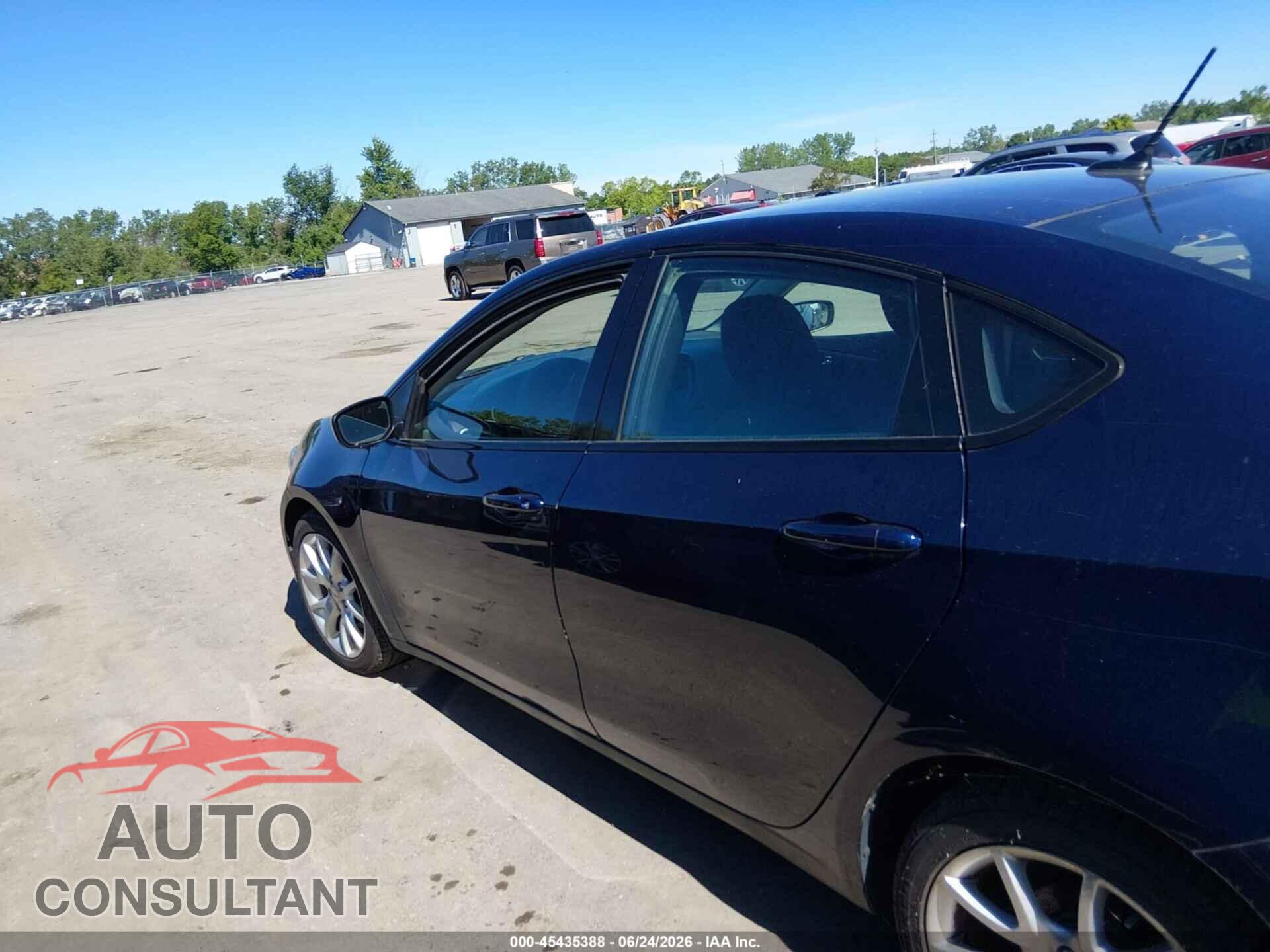 DODGE DART 2013 - 1C3CDFBA8DD336797