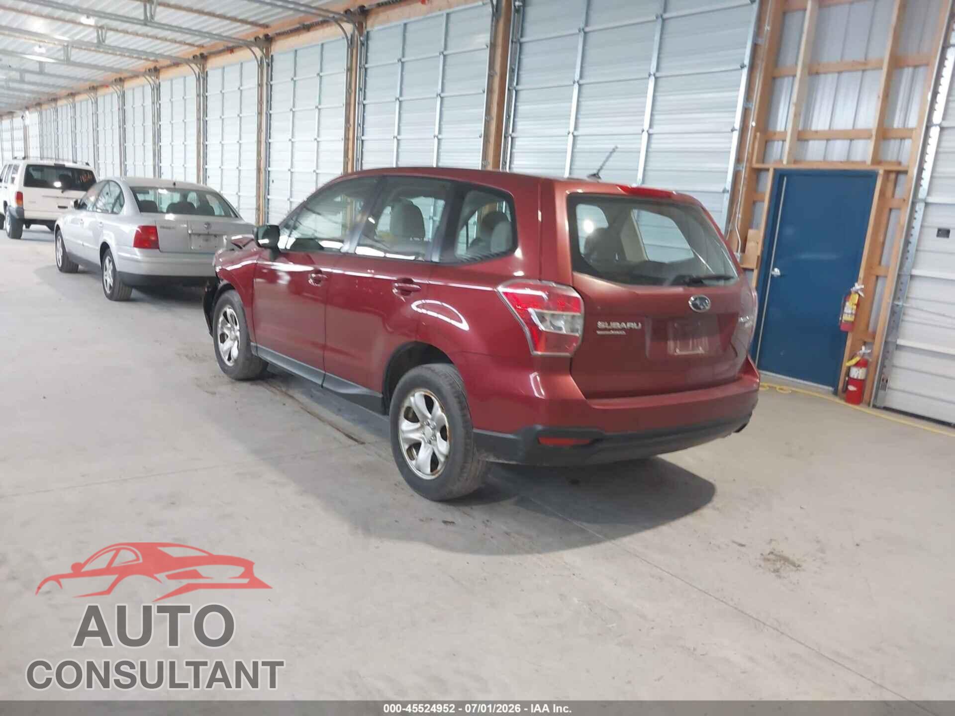 SUBARU FORESTER 2014 - JF2SJAACXEH515795