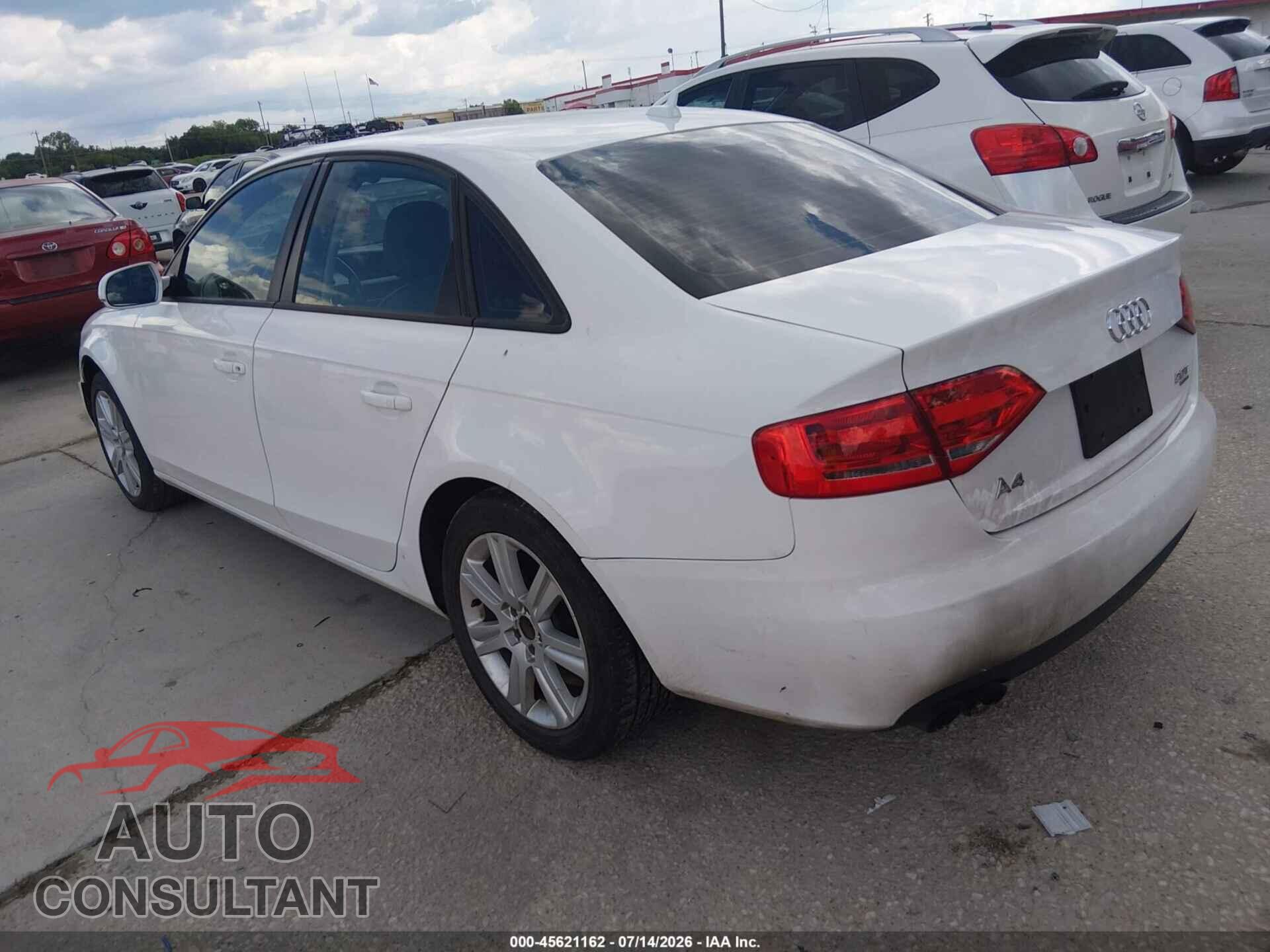 AUDI A4 2012 - WAUBFAFL5CN005861