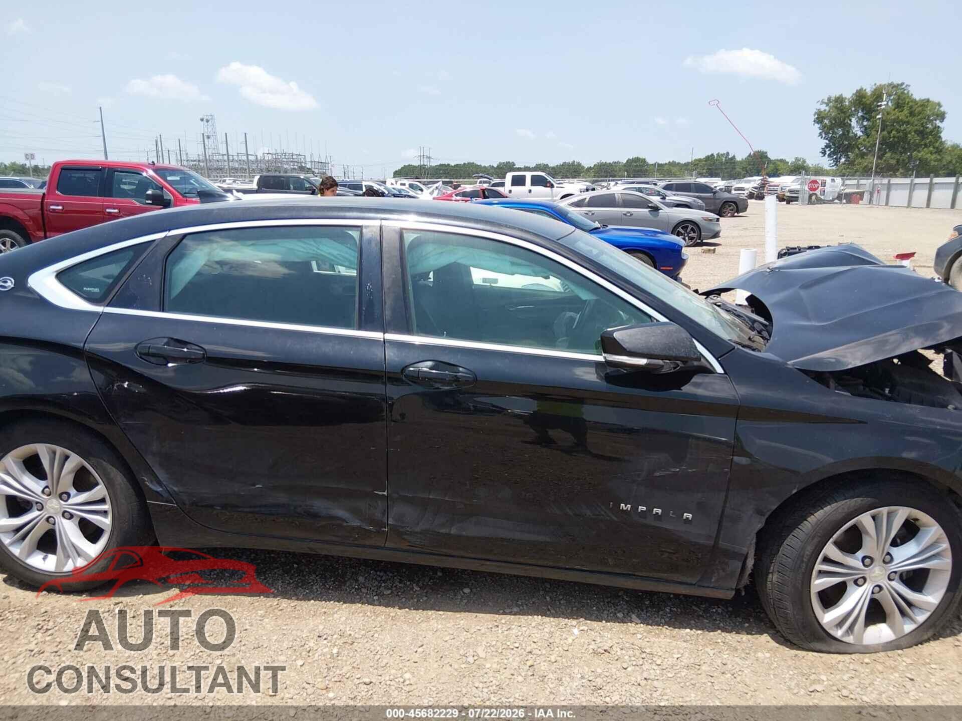 CHEVROLET IMPALA 2015 - 2G1125S36F9268402