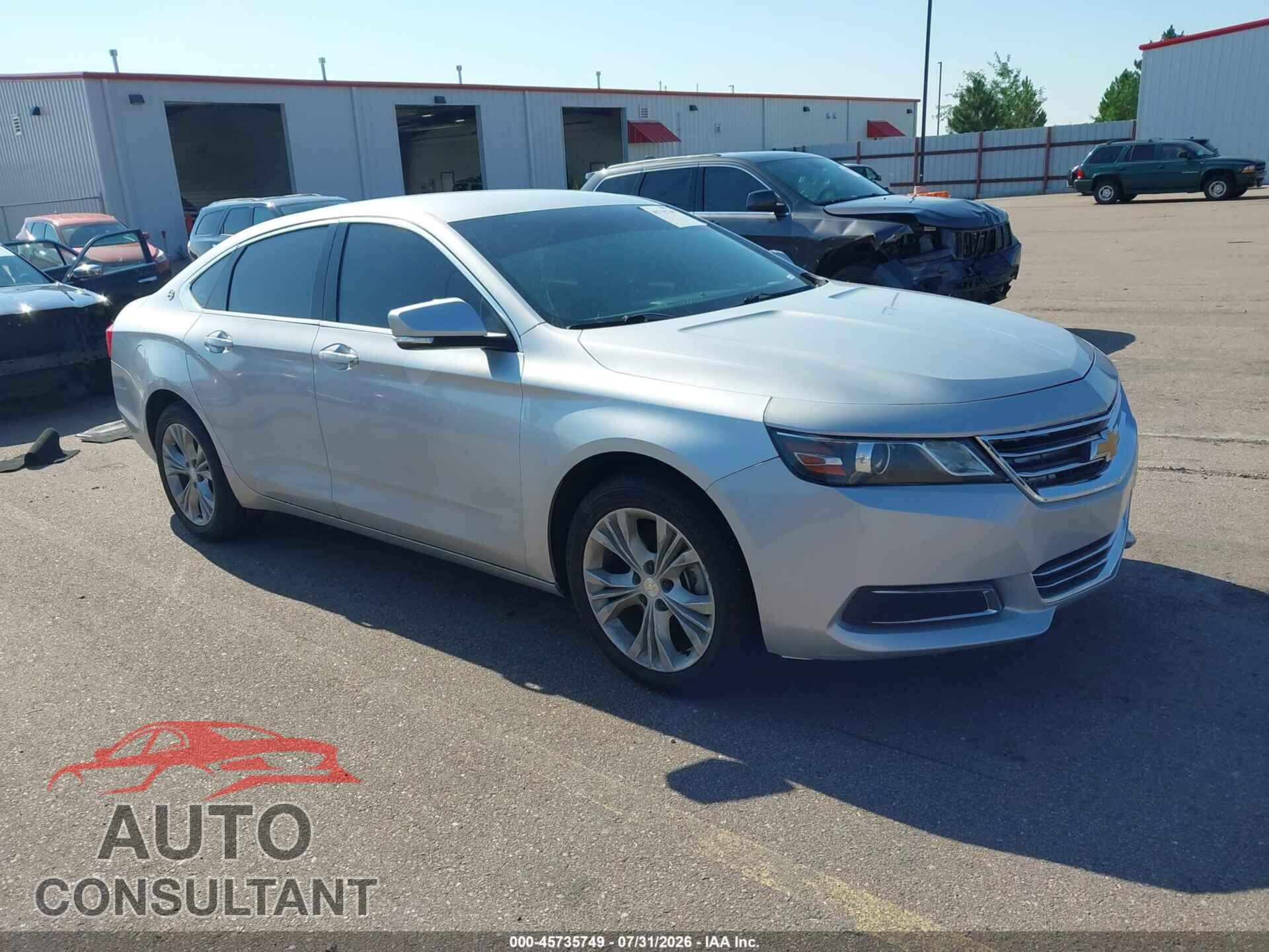 CHEVROLET IMPALA 2015 - 2G1125S35F9170686