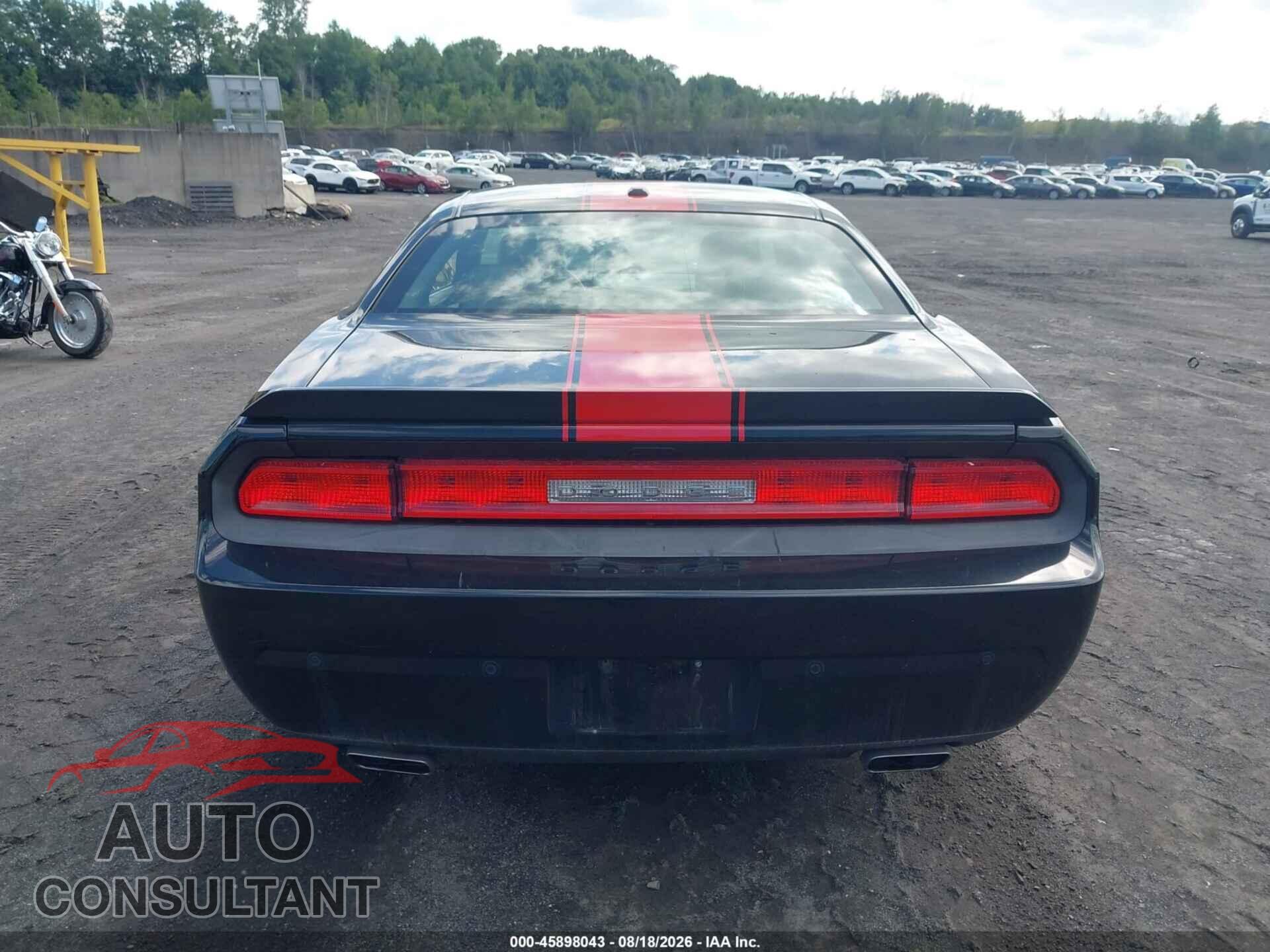 DODGE CHALLENGER 2013 - 2C3CDYAG1DH511072