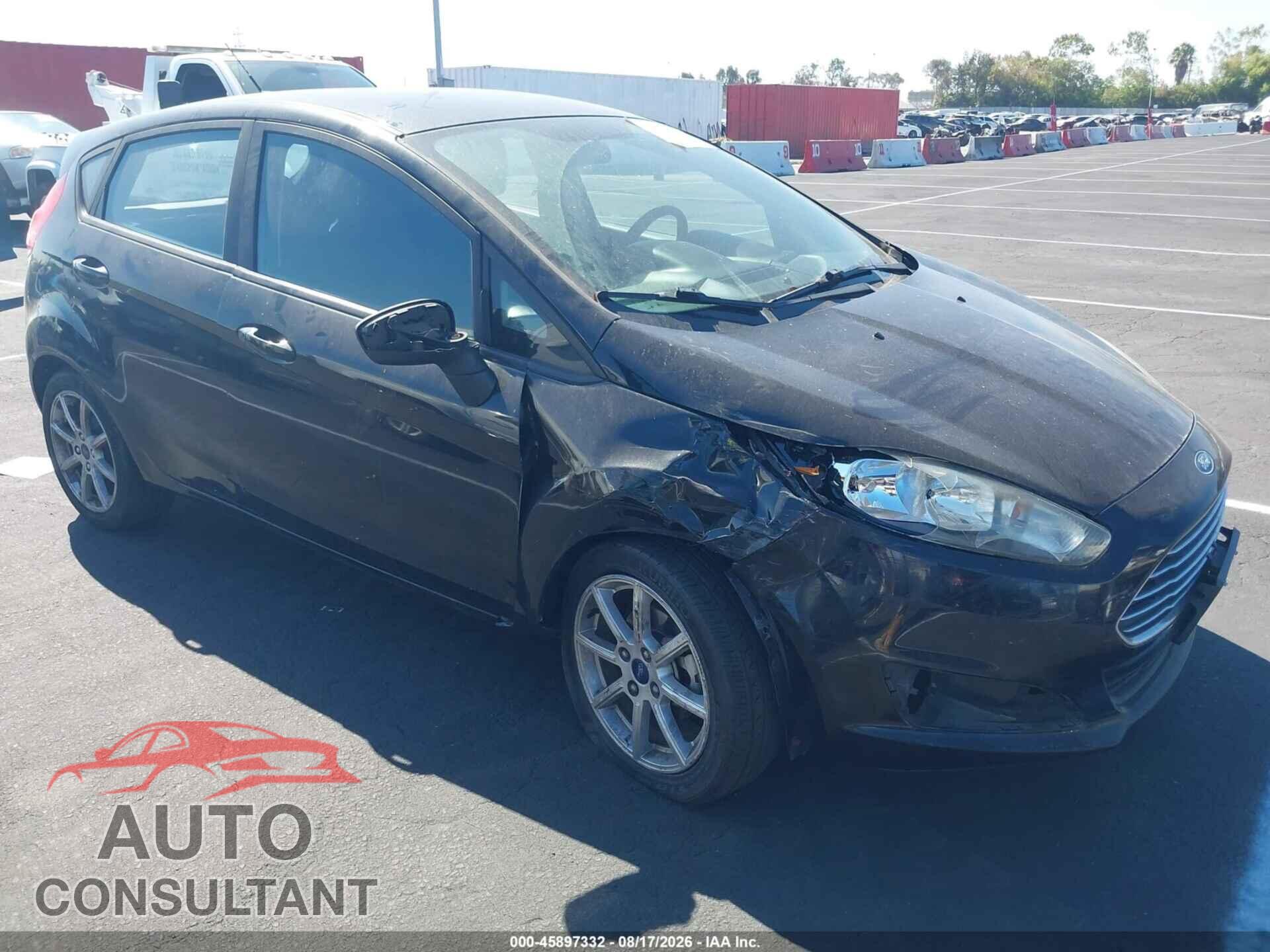 FORD FIESTA 2017 - 3FADP4EJ8HM115045