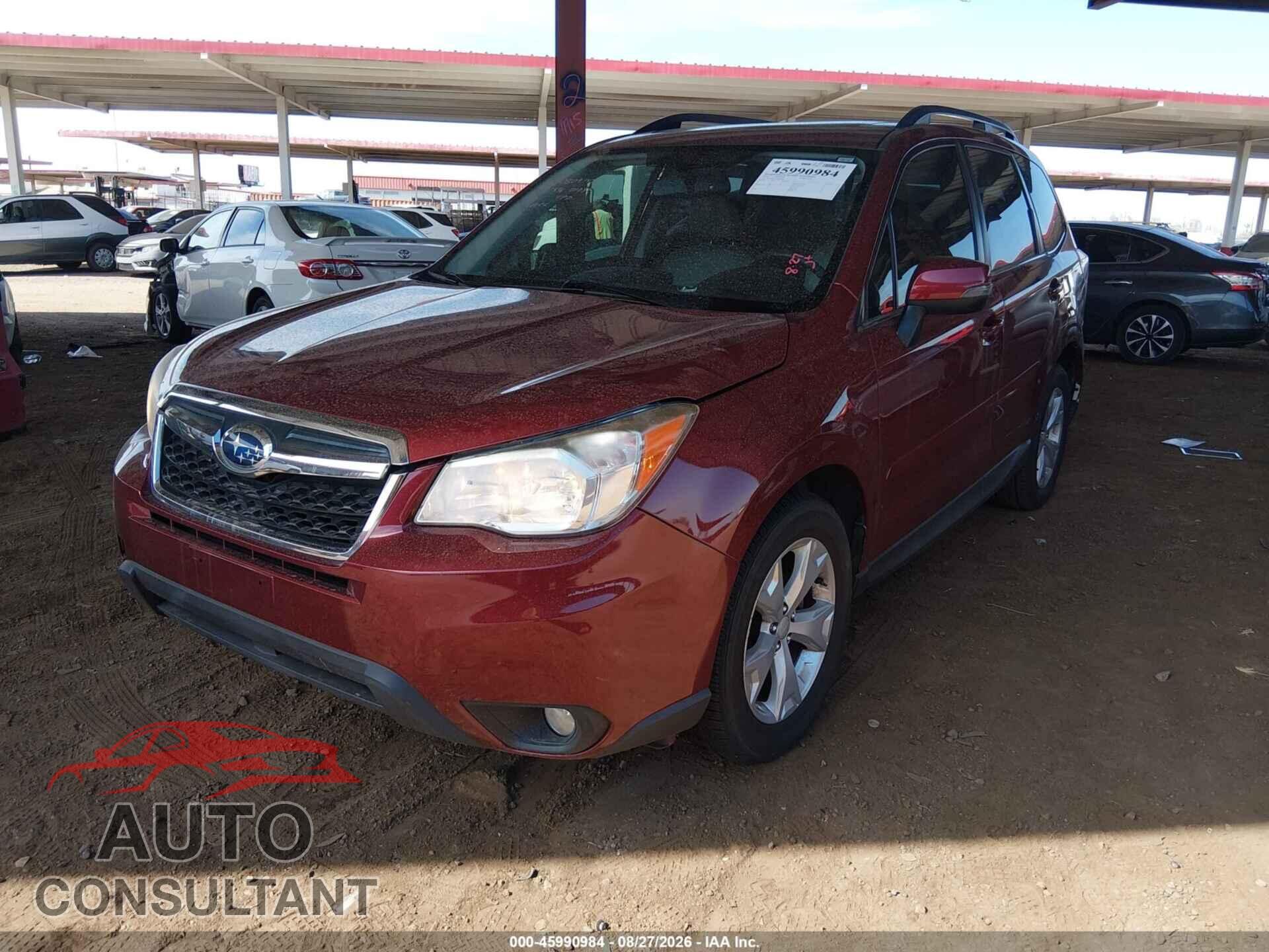 SUBARU FORESTER 2014 - JF2SJAMC2EH442546