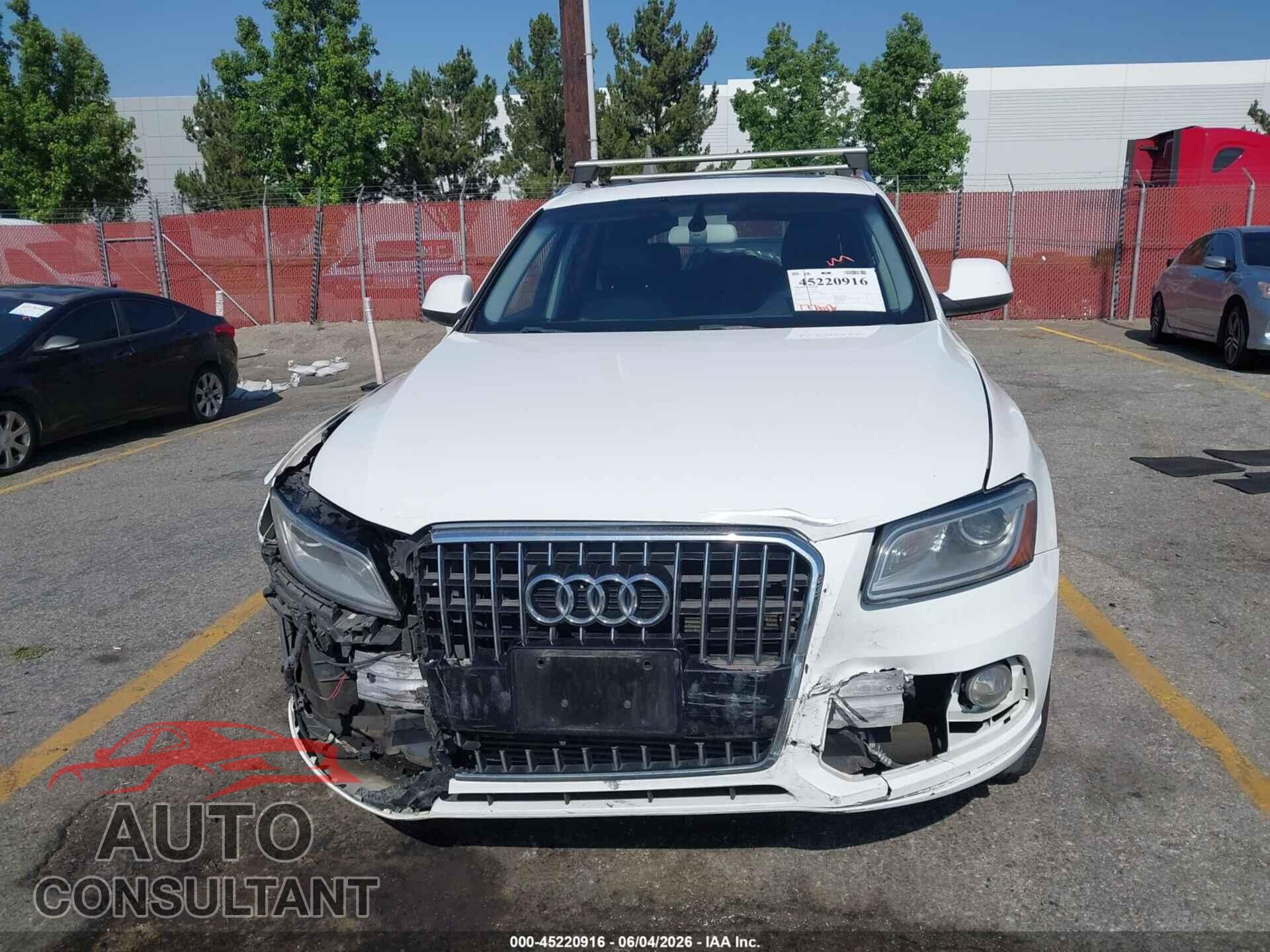 AUDI Q5 2013 - WA1CFAFP9DA076400