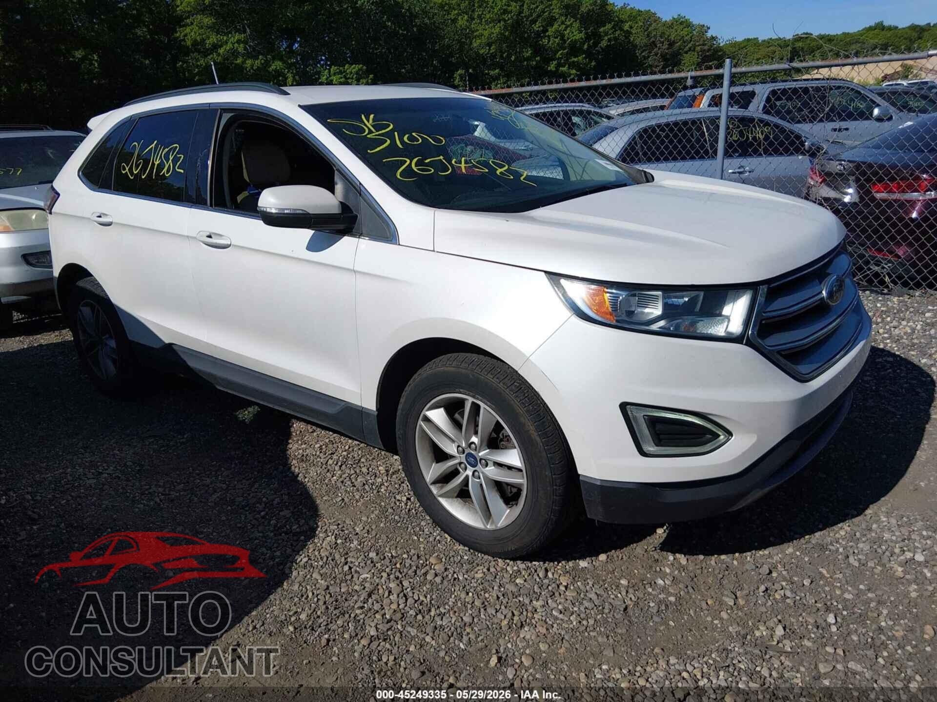 FORD EDGE 2015 - 2FMTK4J80FBB22606