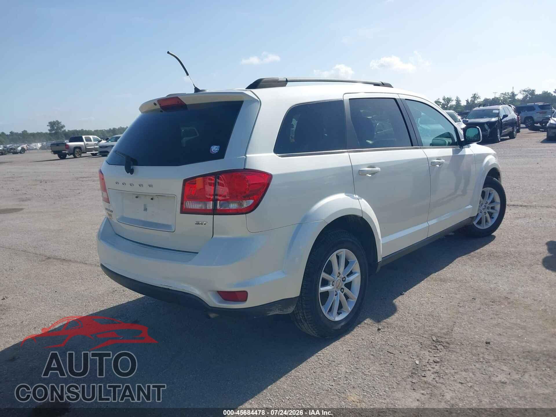 DODGE JOURNEY 2016 - 3C4PDCBBXGT121201