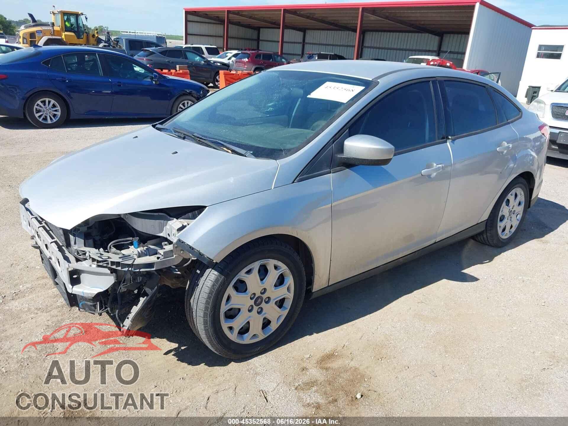FORD FOCUS 2012 - 1FAHP3F24CL371065