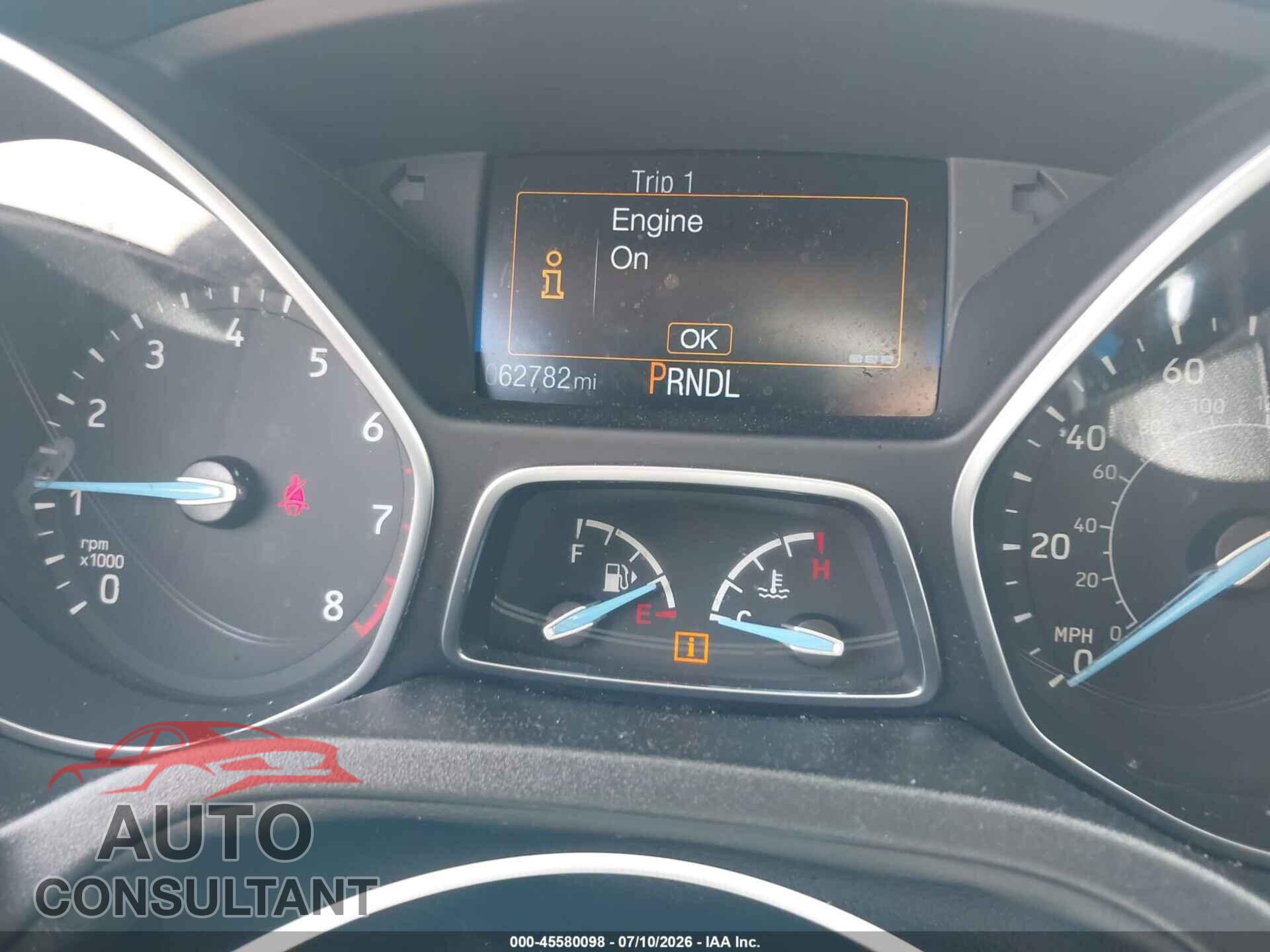 FORD FOCUS 2016 - 1FADP3E2XGL232032