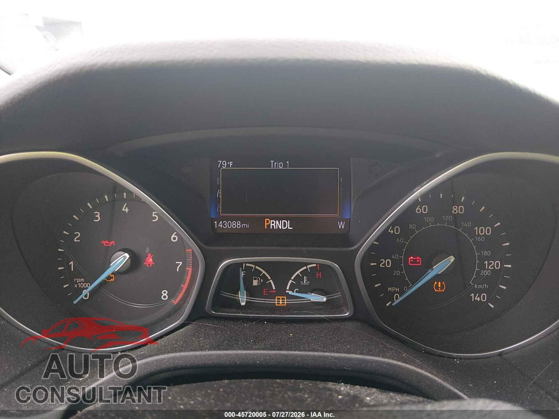 FORD FOCUS 2016 - 1FADP3F28GL224848