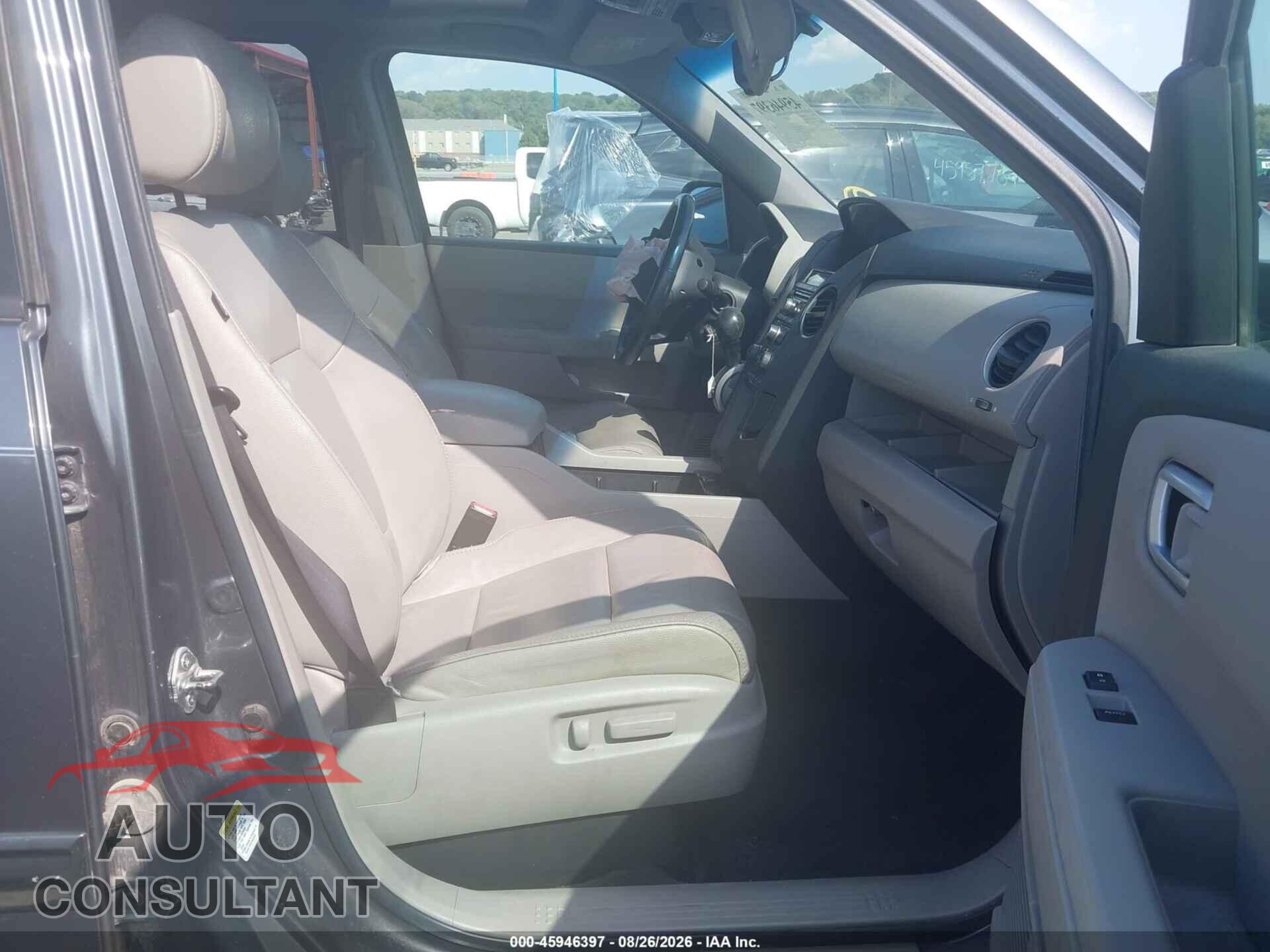 HONDA PILOT 2012 - 5FNYF4H57CB011995