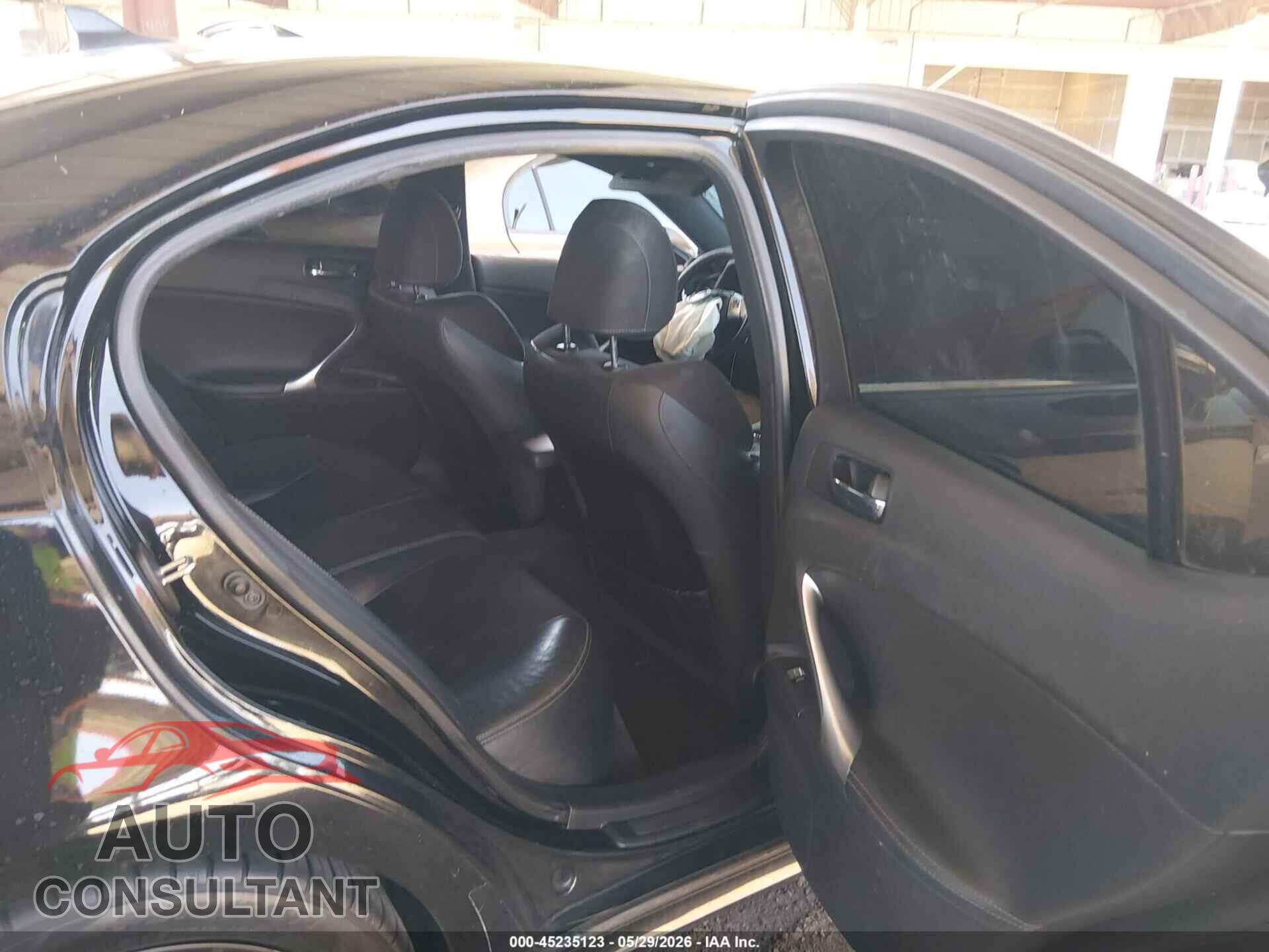 LEXUS IS 250 2011 - JTHBF5C24B5154698