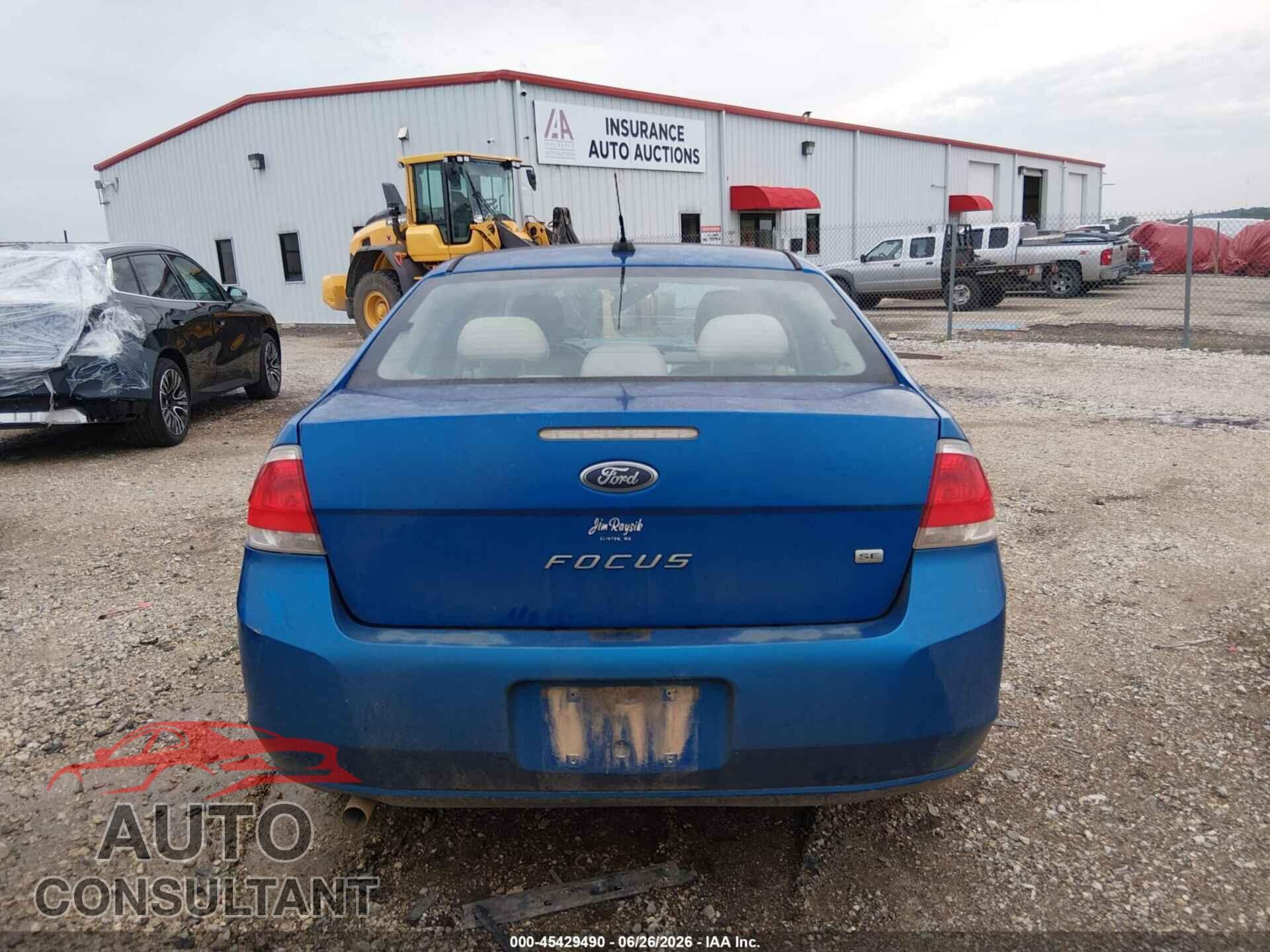 FORD FOCUS 2011 - 1FAHP3FN1BW106711